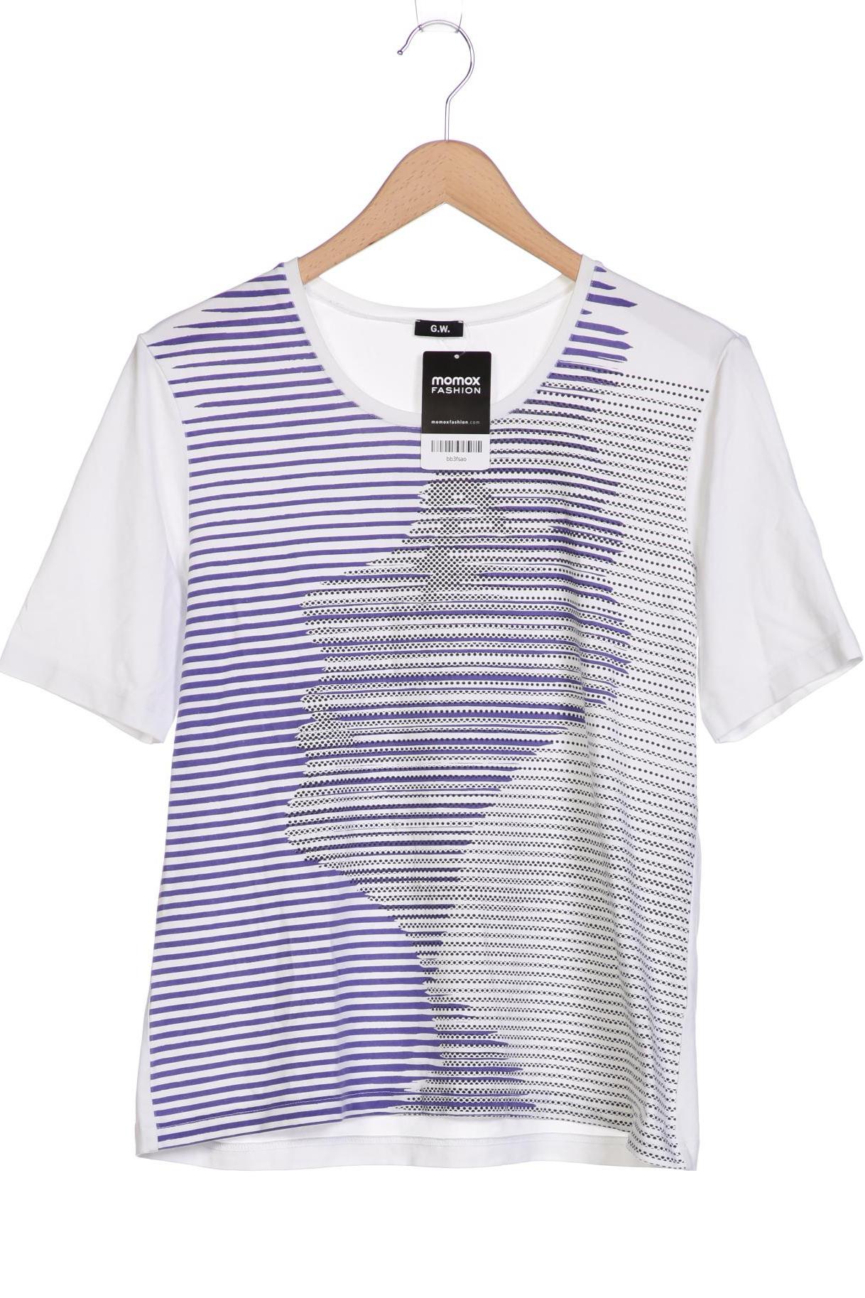 

Gerry Weber Damen T-Shirt, weiß, Gr. 44