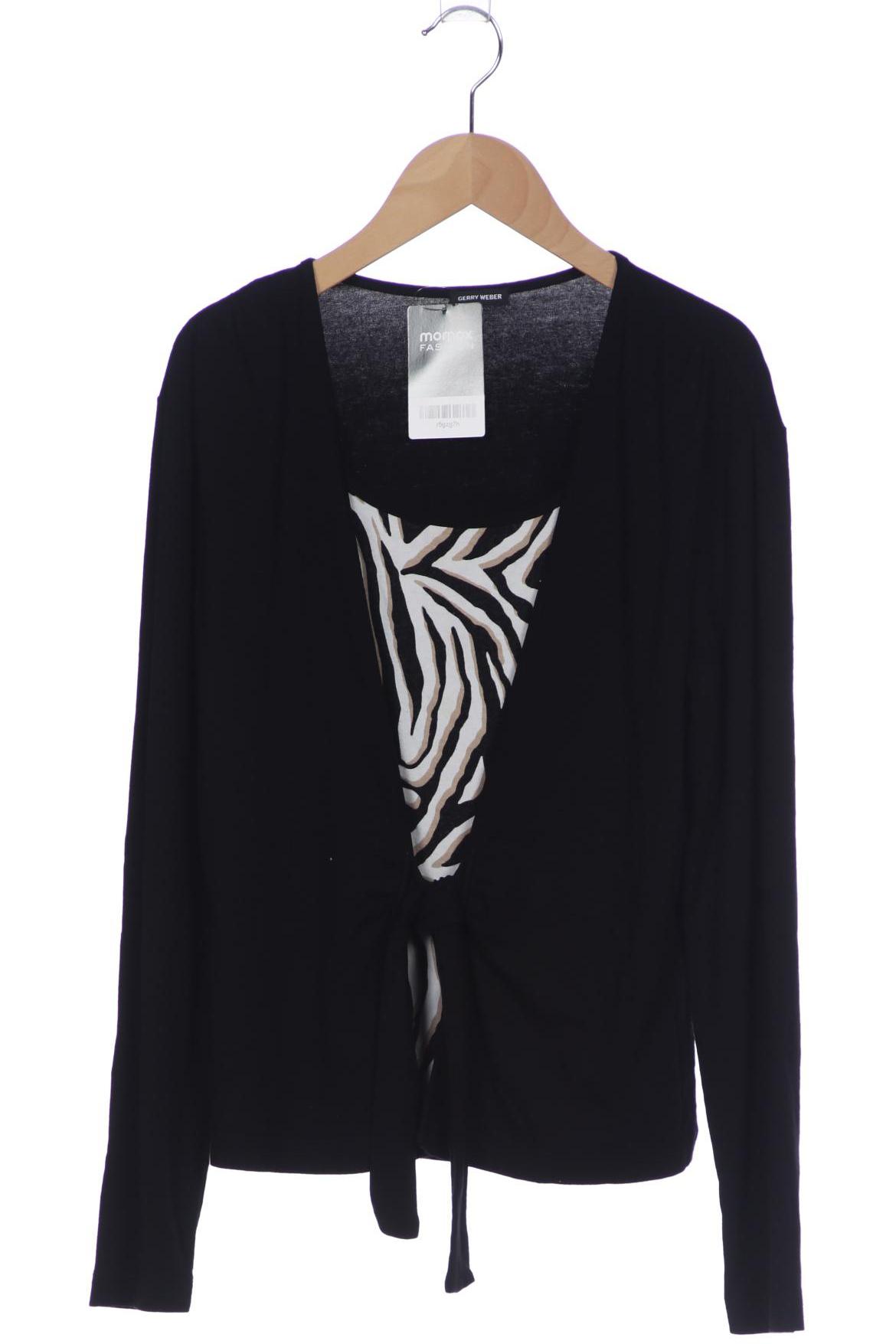 

Gerry Weber Damen Langarmshirt, schwarz, Gr. 38