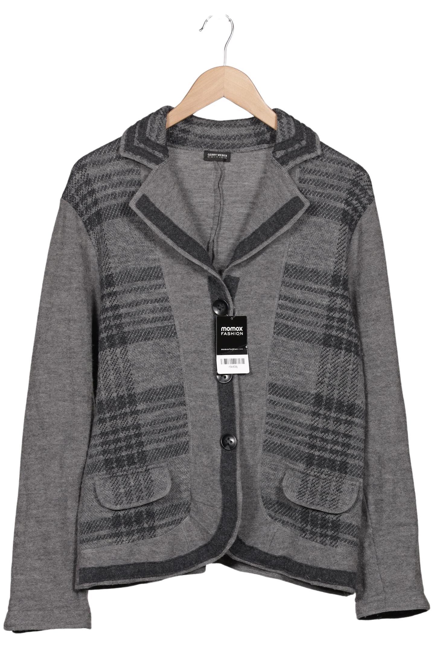 

Gerry Weber Damen Strickjacke, grau, Gr. 42