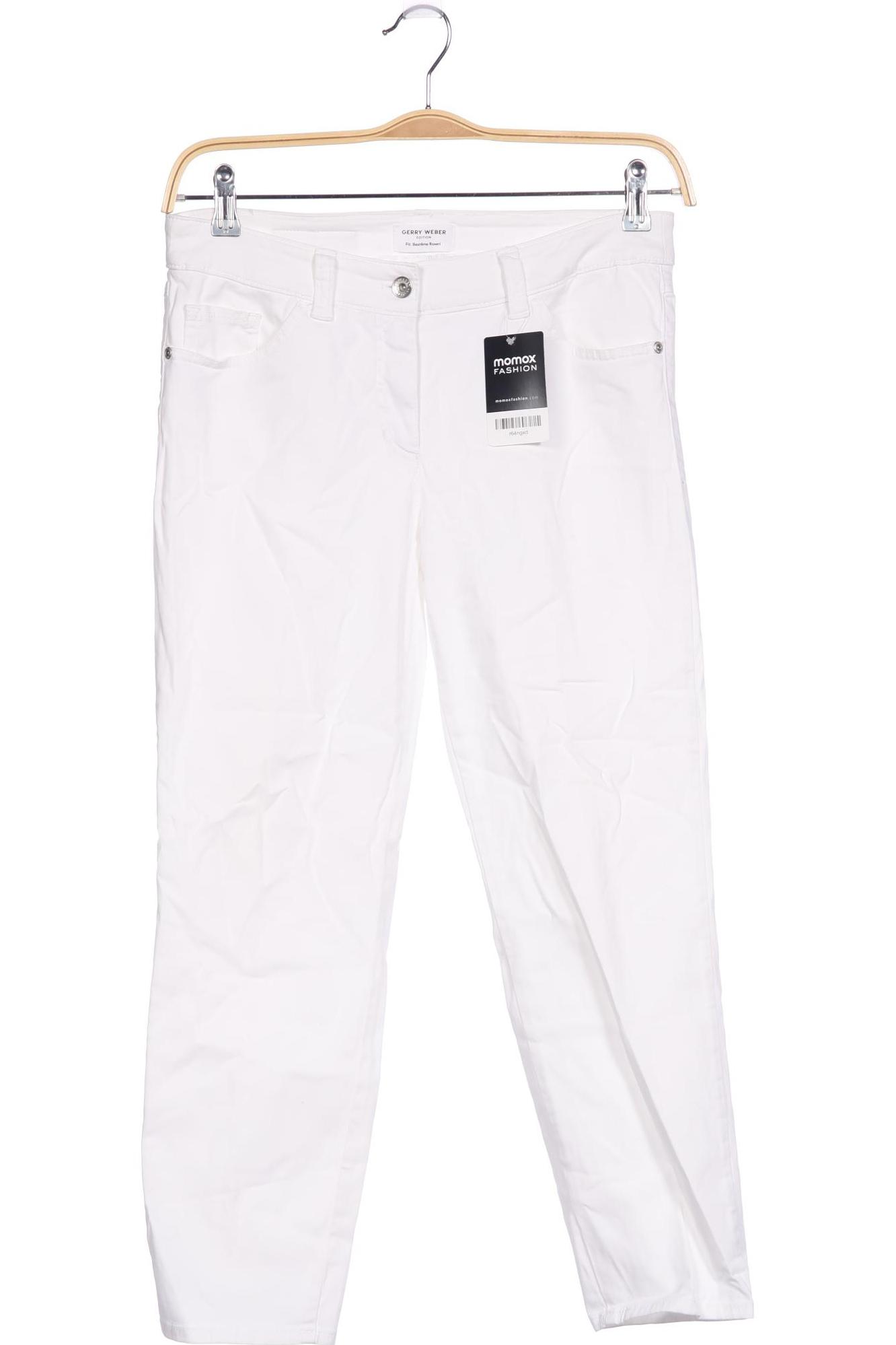 

Gerry Weber Damen Stoffhose, weiß, Gr. 40