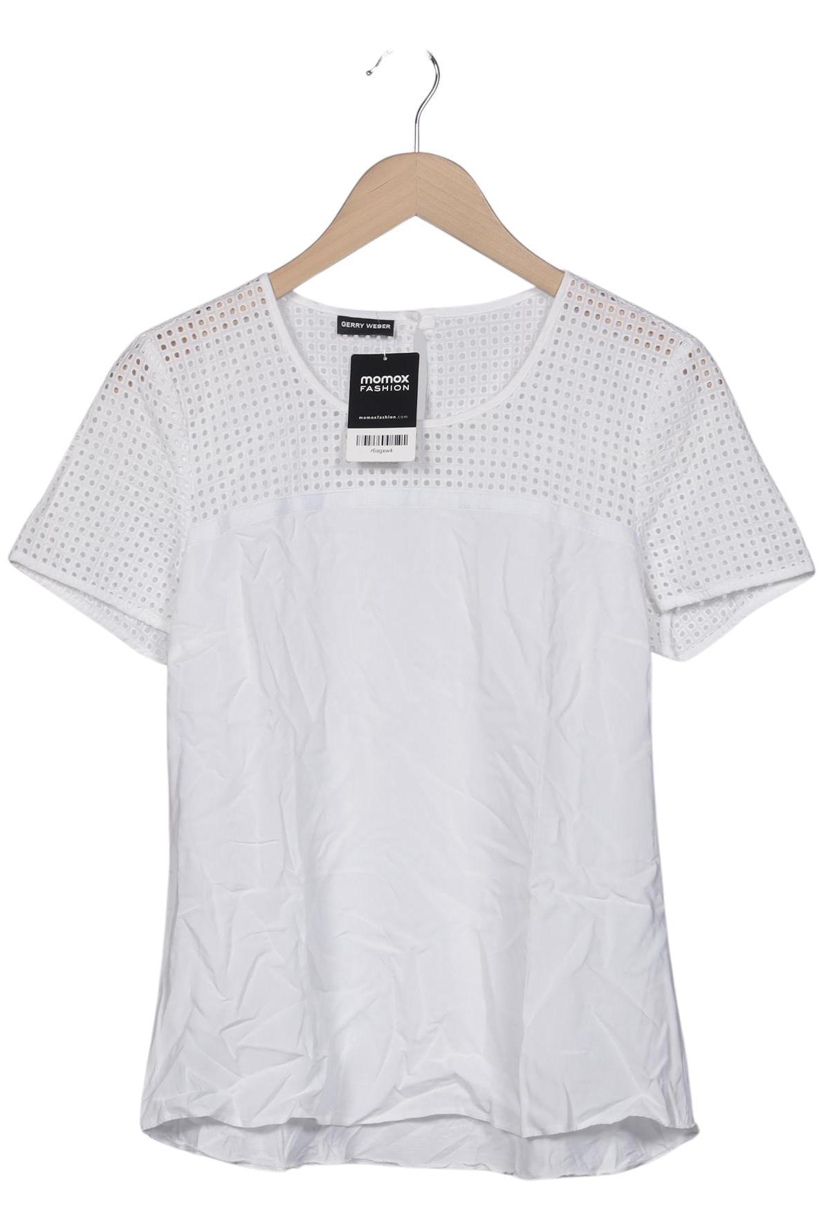 

Gerry Weber Damen T-Shirt, weiß, Gr. 38
