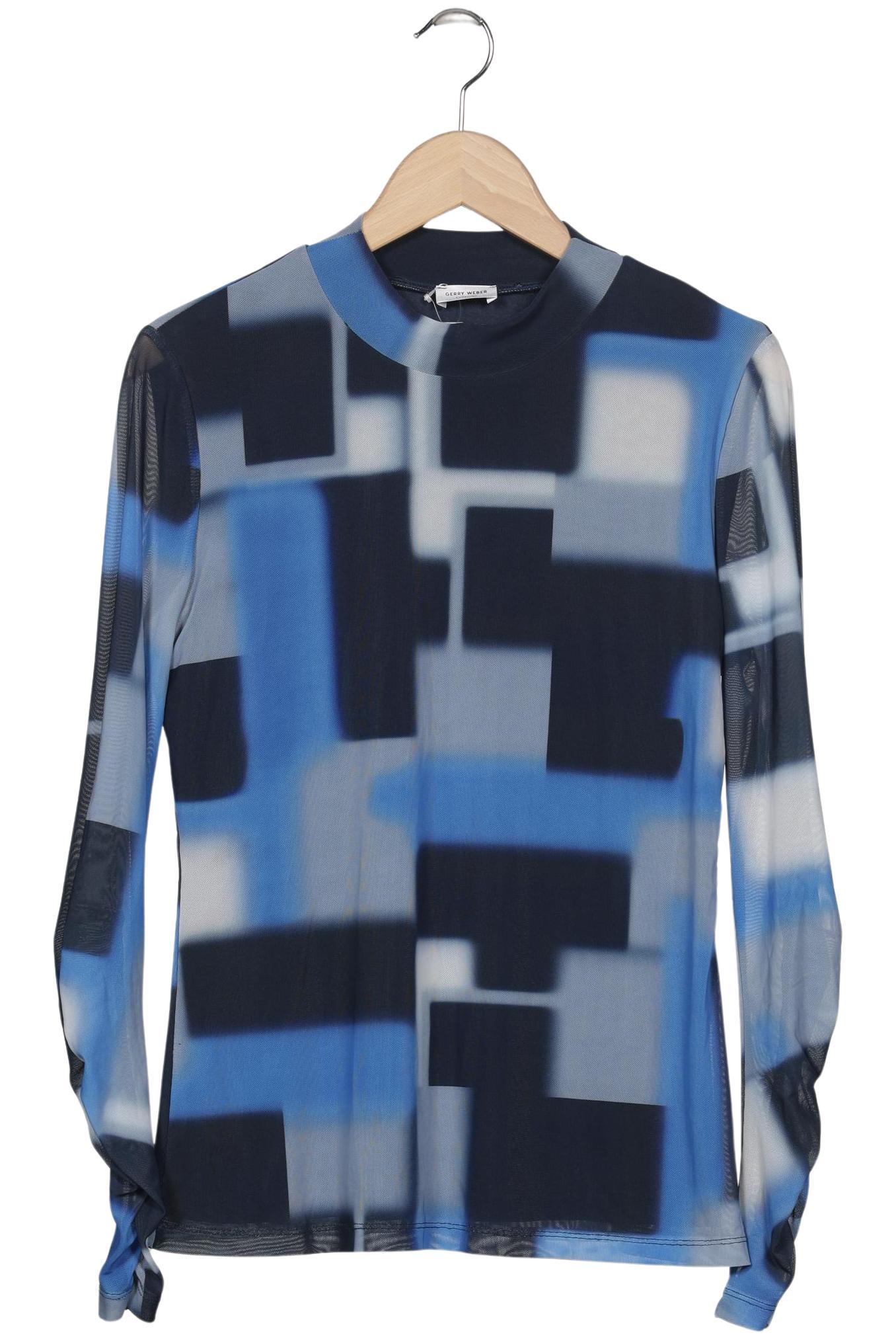 

Gerry Weber Damen Langarmshirt, marineblau, Gr. 38