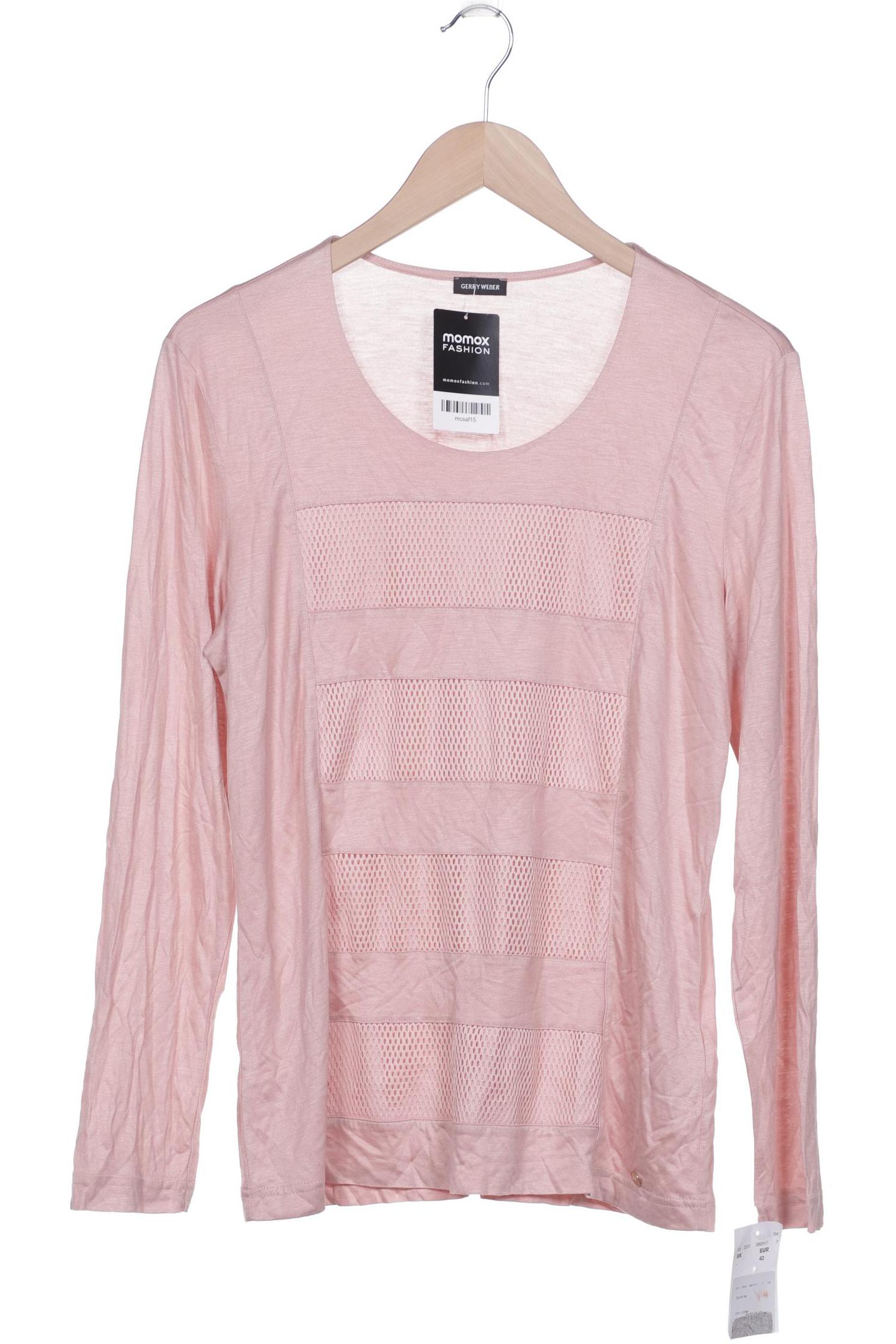 

Gerry Weber Damen Langarmshirt, pink, Gr. 42