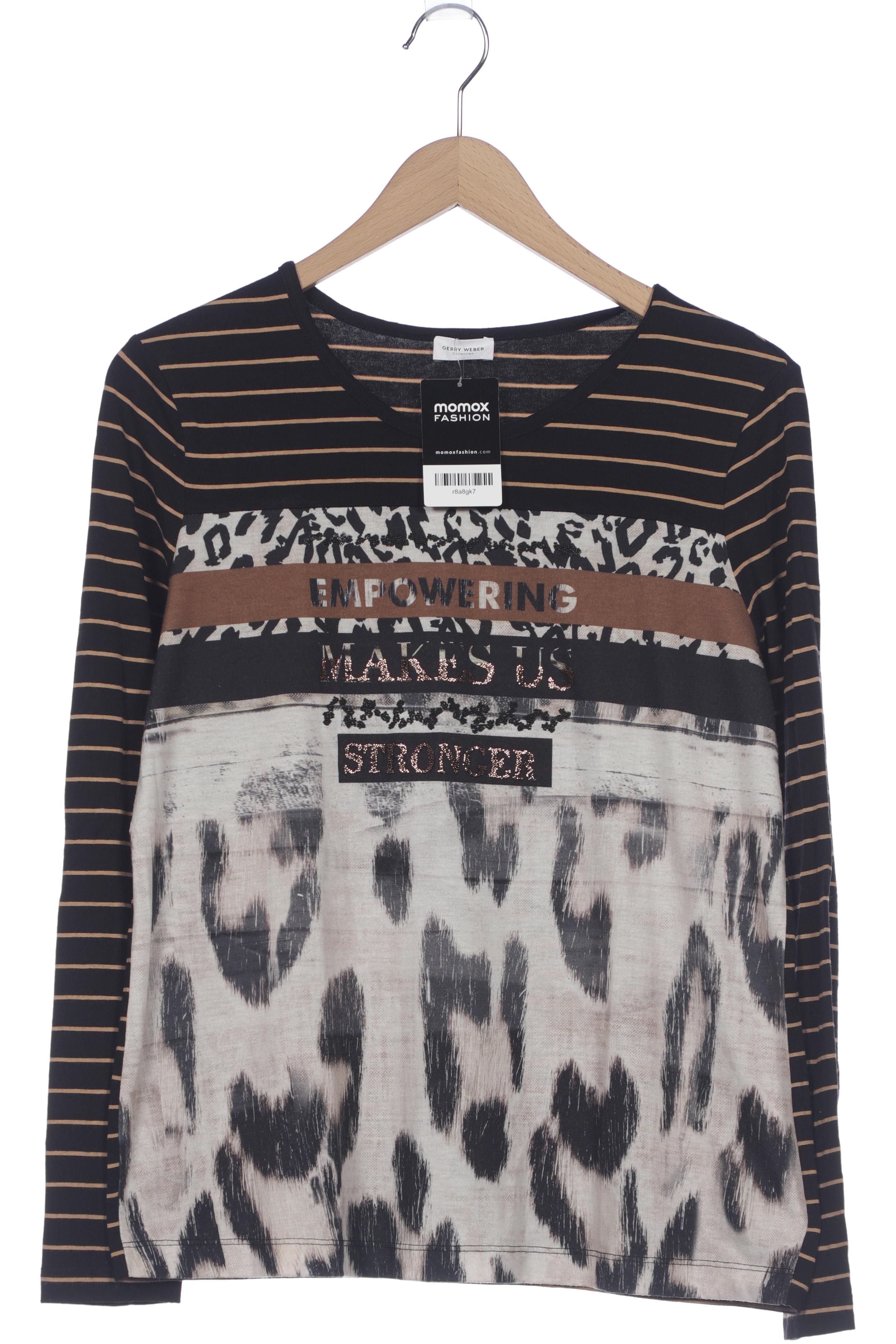 

Gerry Weber Damen Langarmshirt, schwarz, Gr. 42