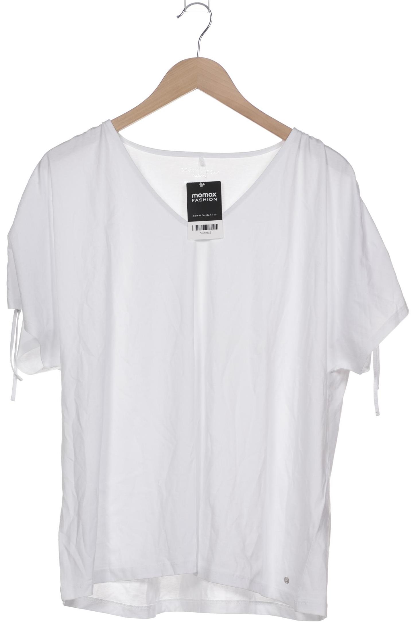

Gerry Weber Damen T-Shirt, weiß, Gr. 48