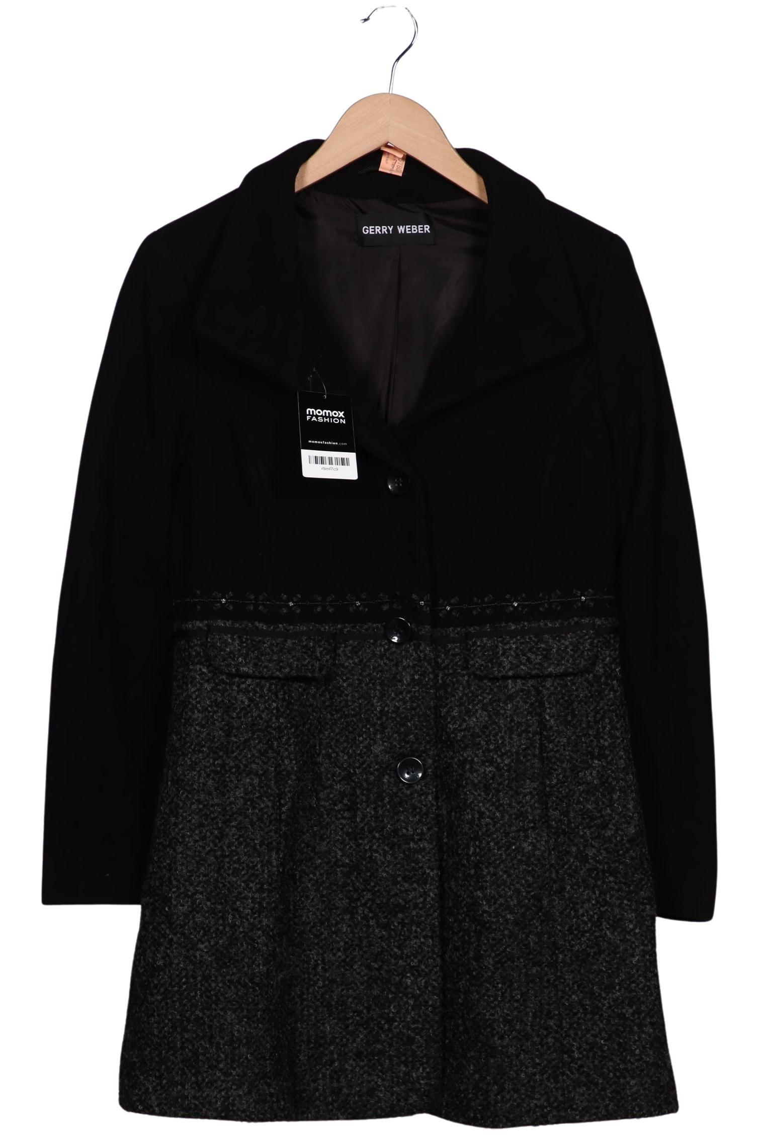 

Gerry Weber Damen Mantel, schwarz, Gr. 38