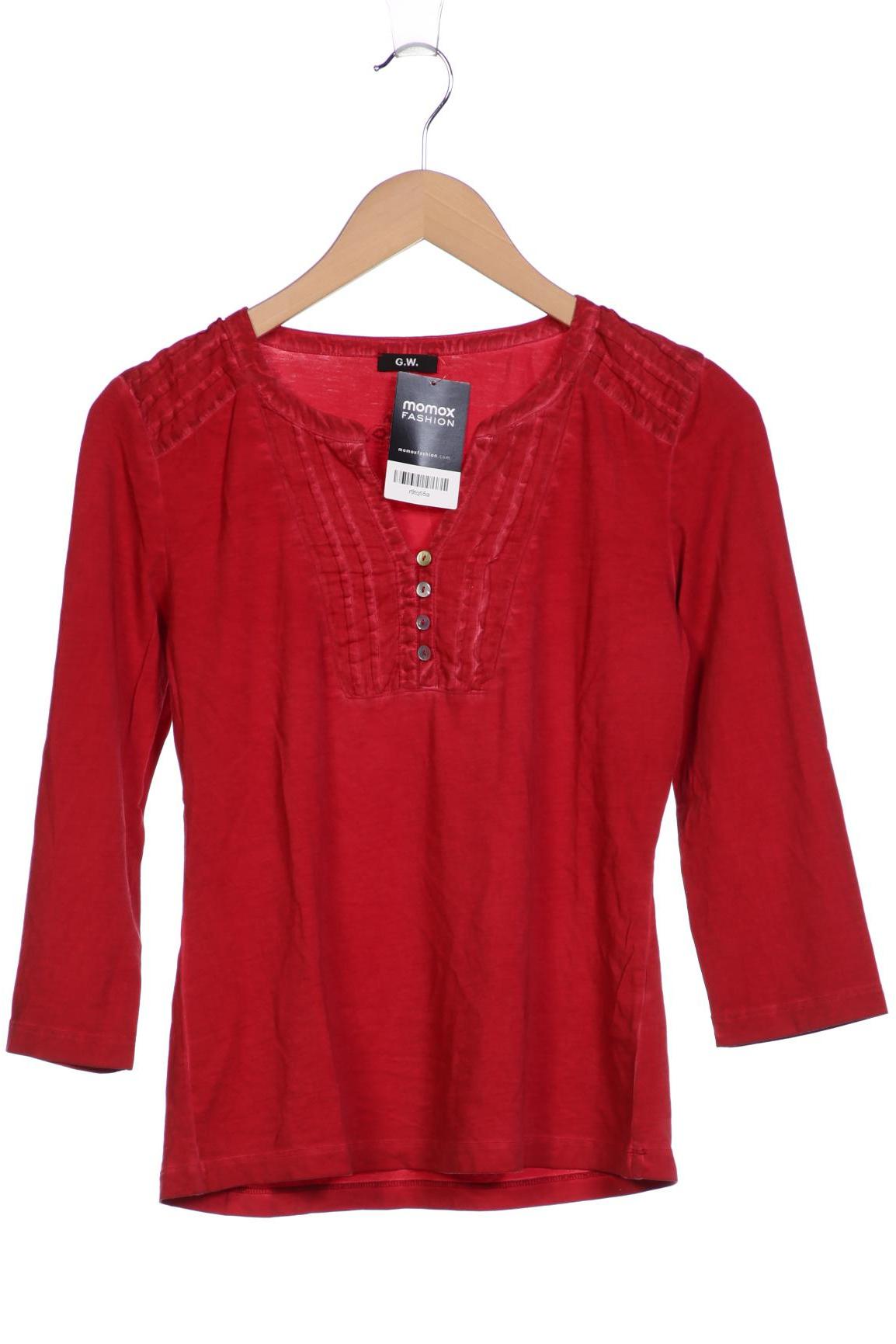 

Gerry Weber Damen Langarmshirt, rot, Gr. 36