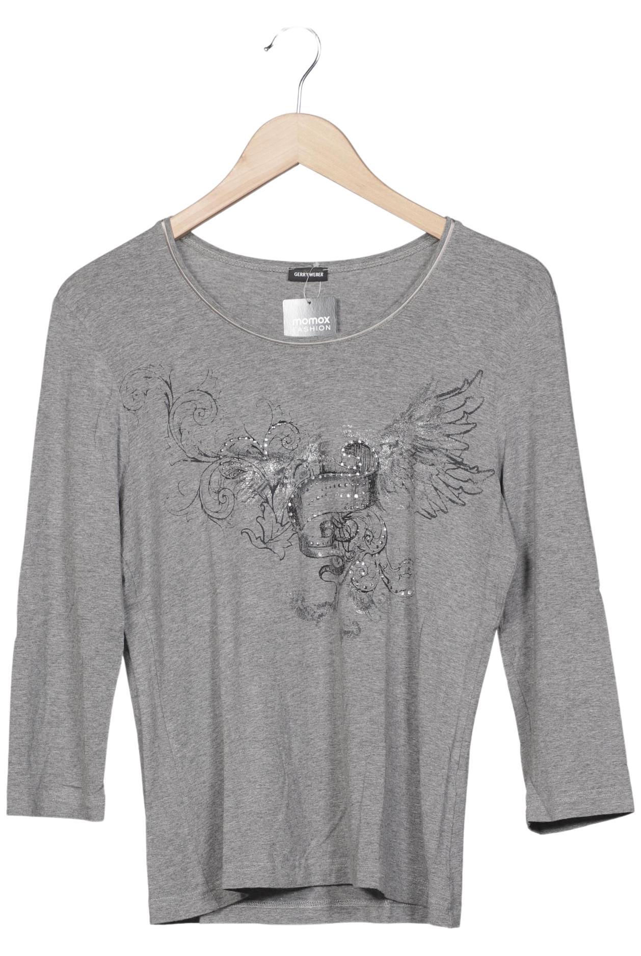 

Gerry Weber Damen Langarmshirt, grau, Gr. 38