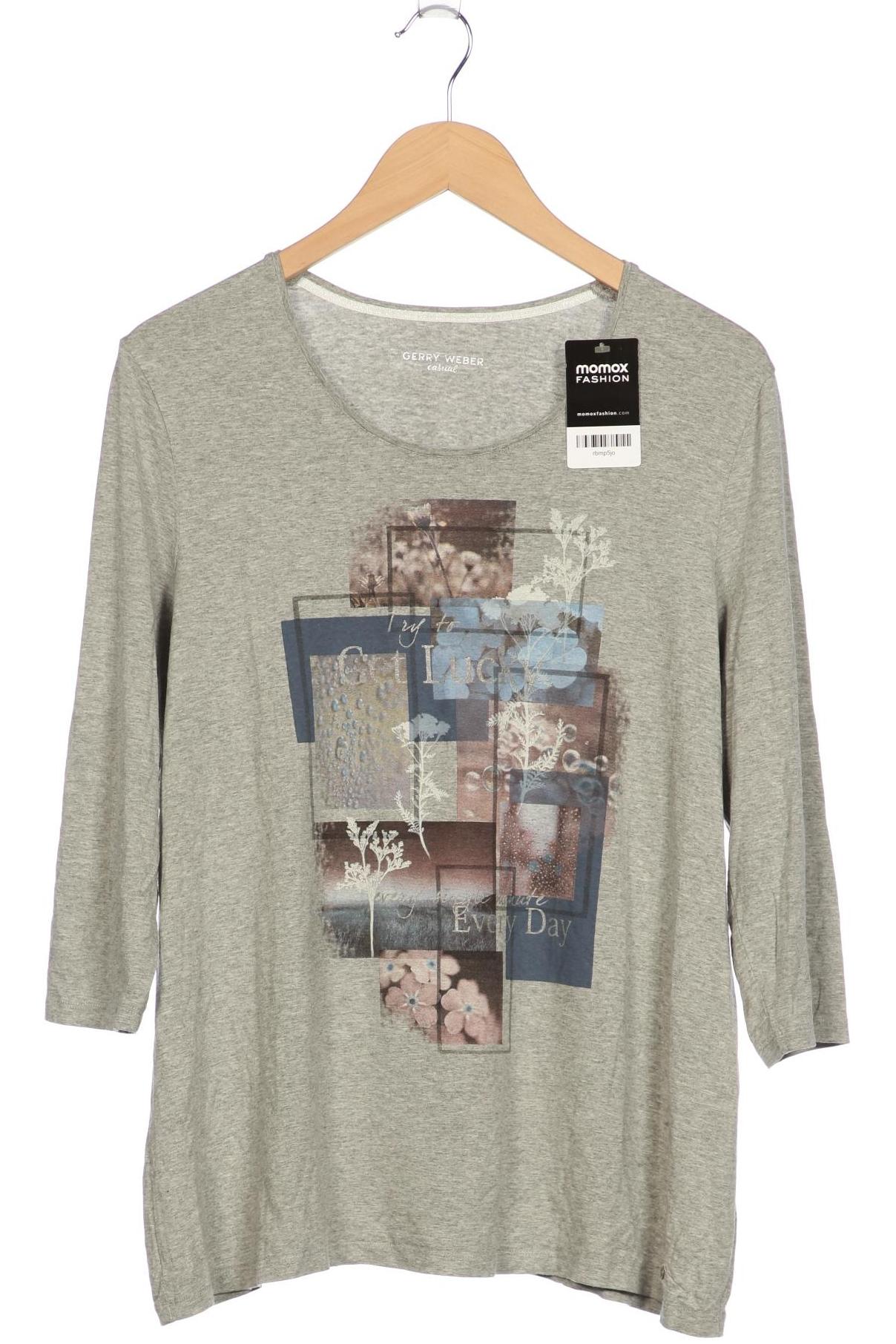 

Gerry Weber Damen Langarmshirt, grau, Gr. 44