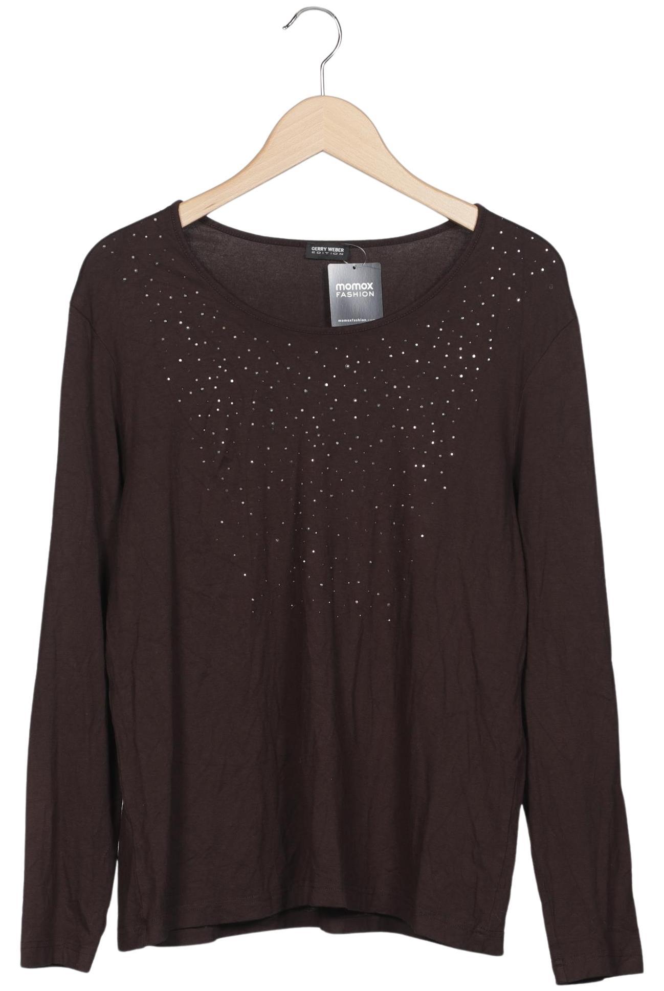 

Gerry Weber Damen Langarmshirt, braun, Gr. 44
