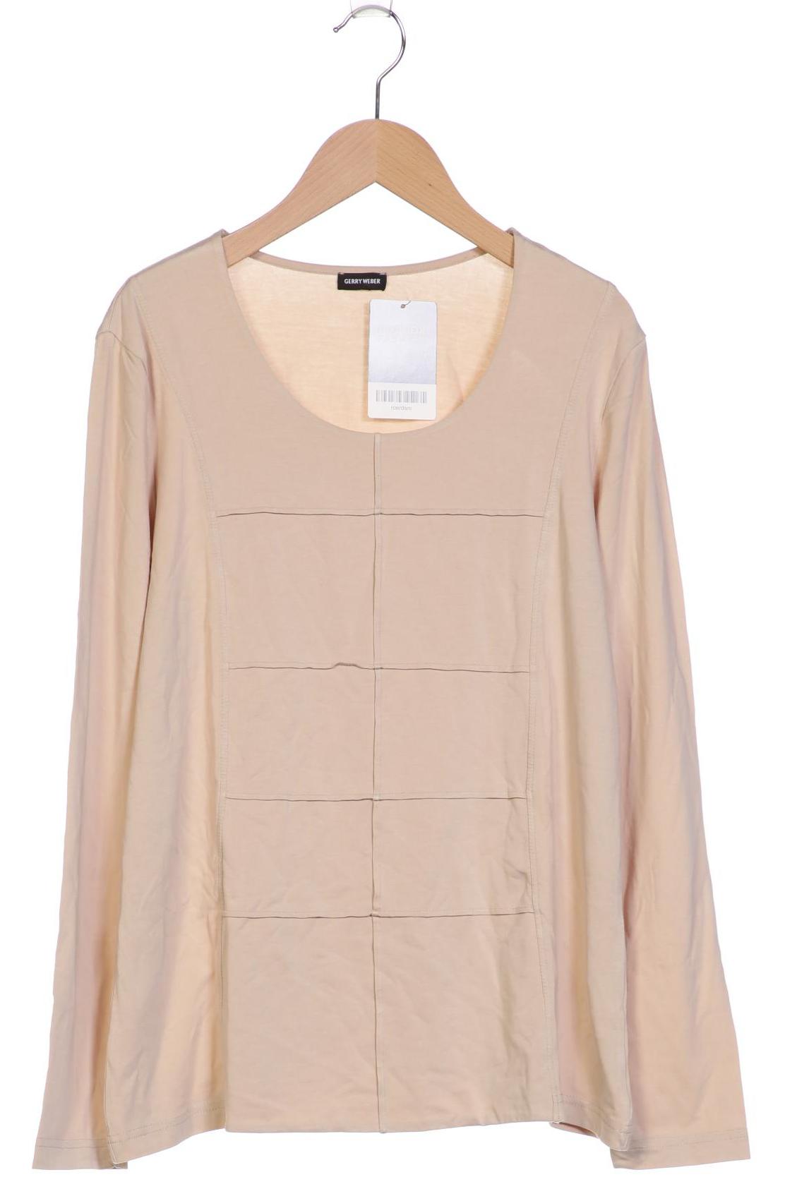 

Gerry Weber Damen Langarmshirt, beige, Gr. 42