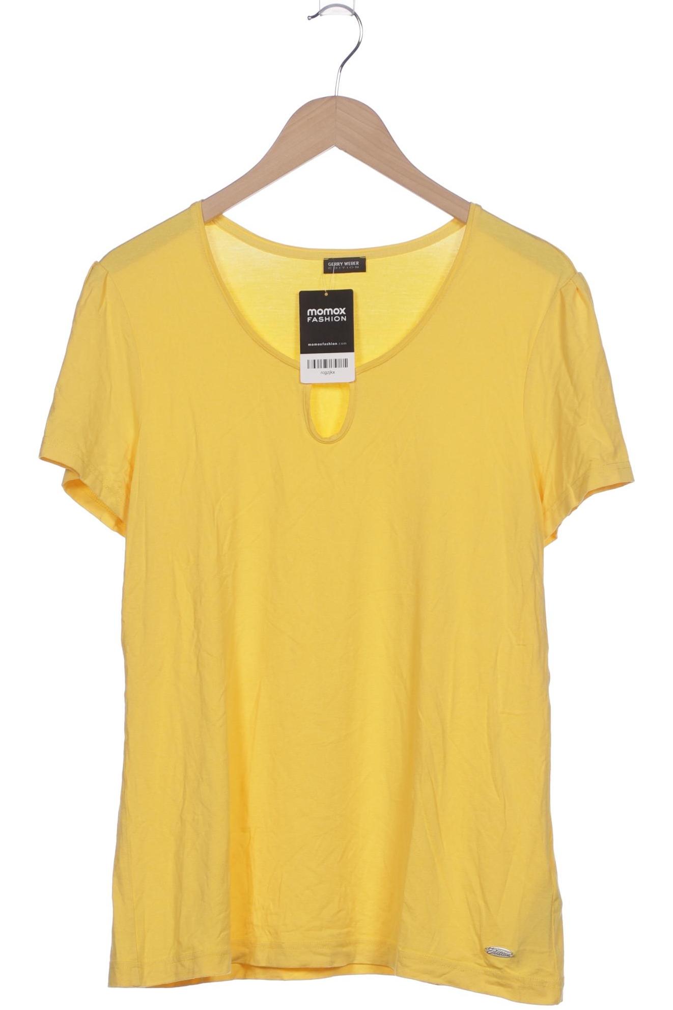 

Gerry Weber Damen T-Shirt, gelb, Gr. 42
