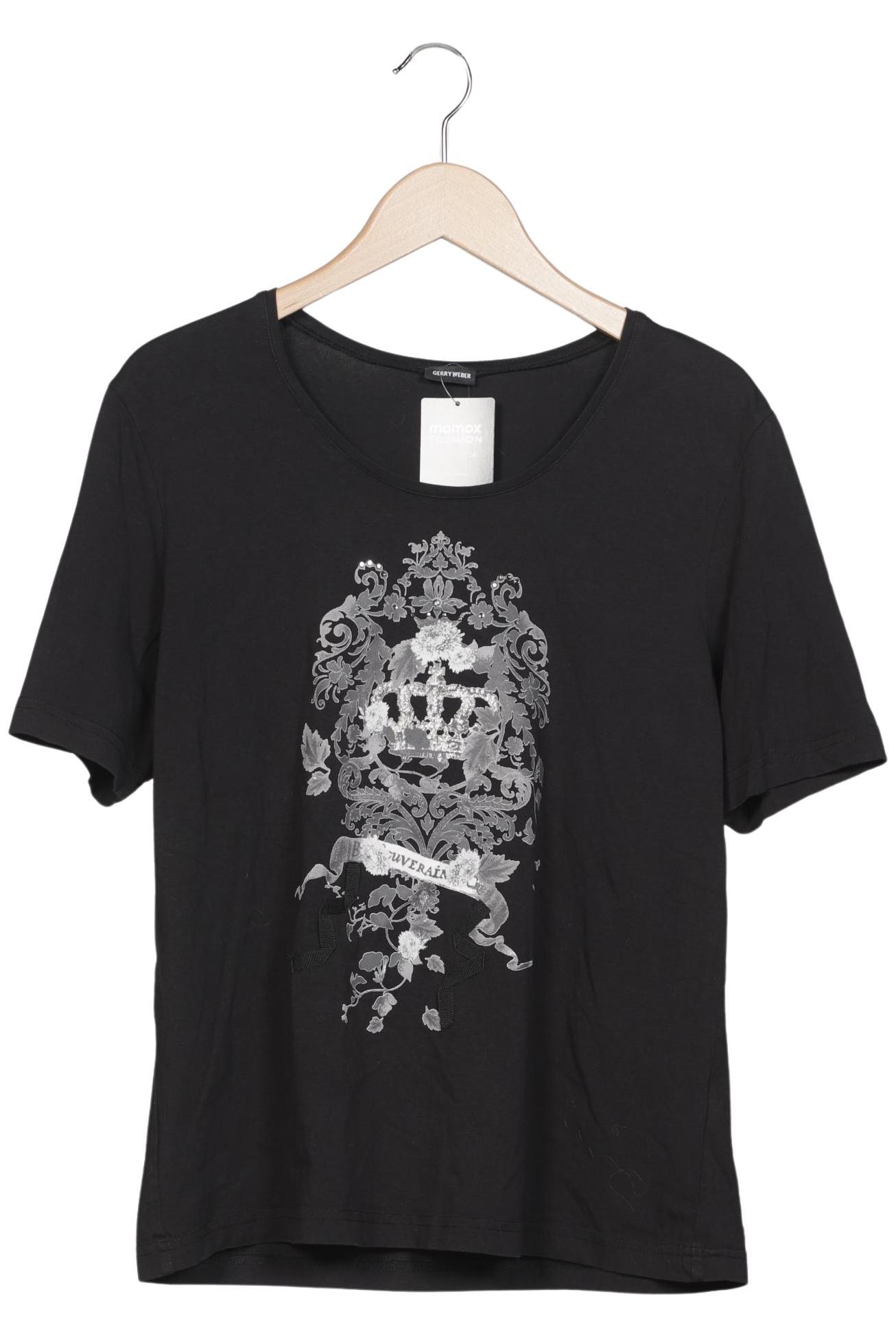 

Gerry Weber Damen T-Shirt, schwarz, Gr. 44