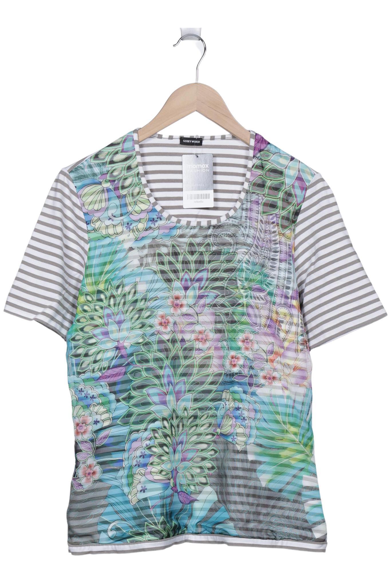 

Gerry Weber Damen T-Shirt, mehrfarbig, Gr. 42