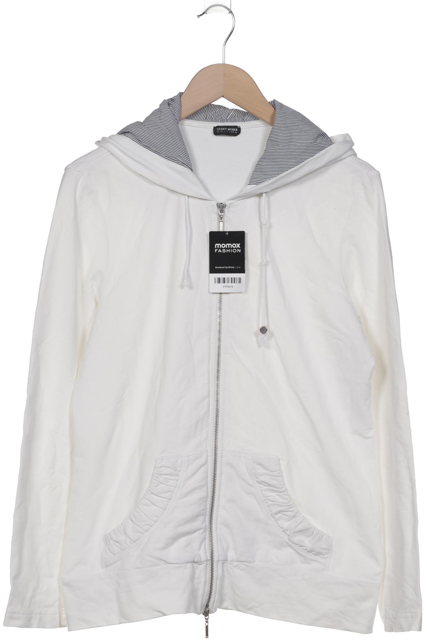 

Gerry Weber Damen Kapuzenpullover, weiß, Gr. 42