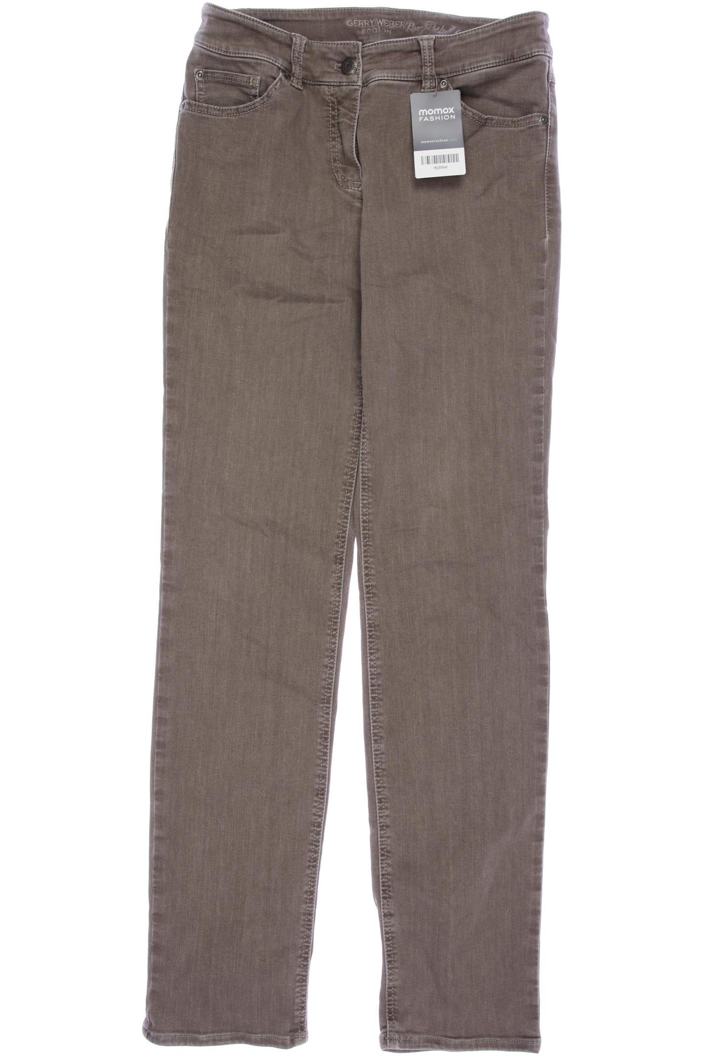 

Gerry Weber Damen Jeans, beige, Gr. 28