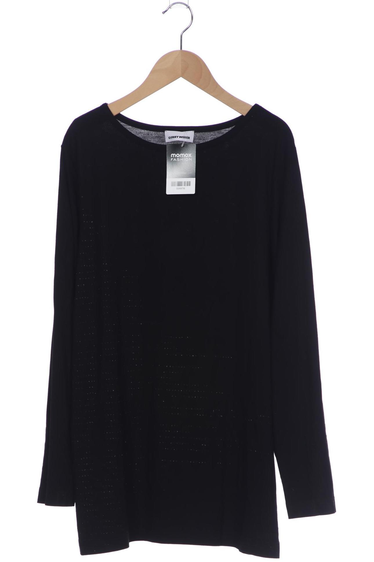 

Gerry Weber Damen Langarmshirt, schwarz, Gr. 42