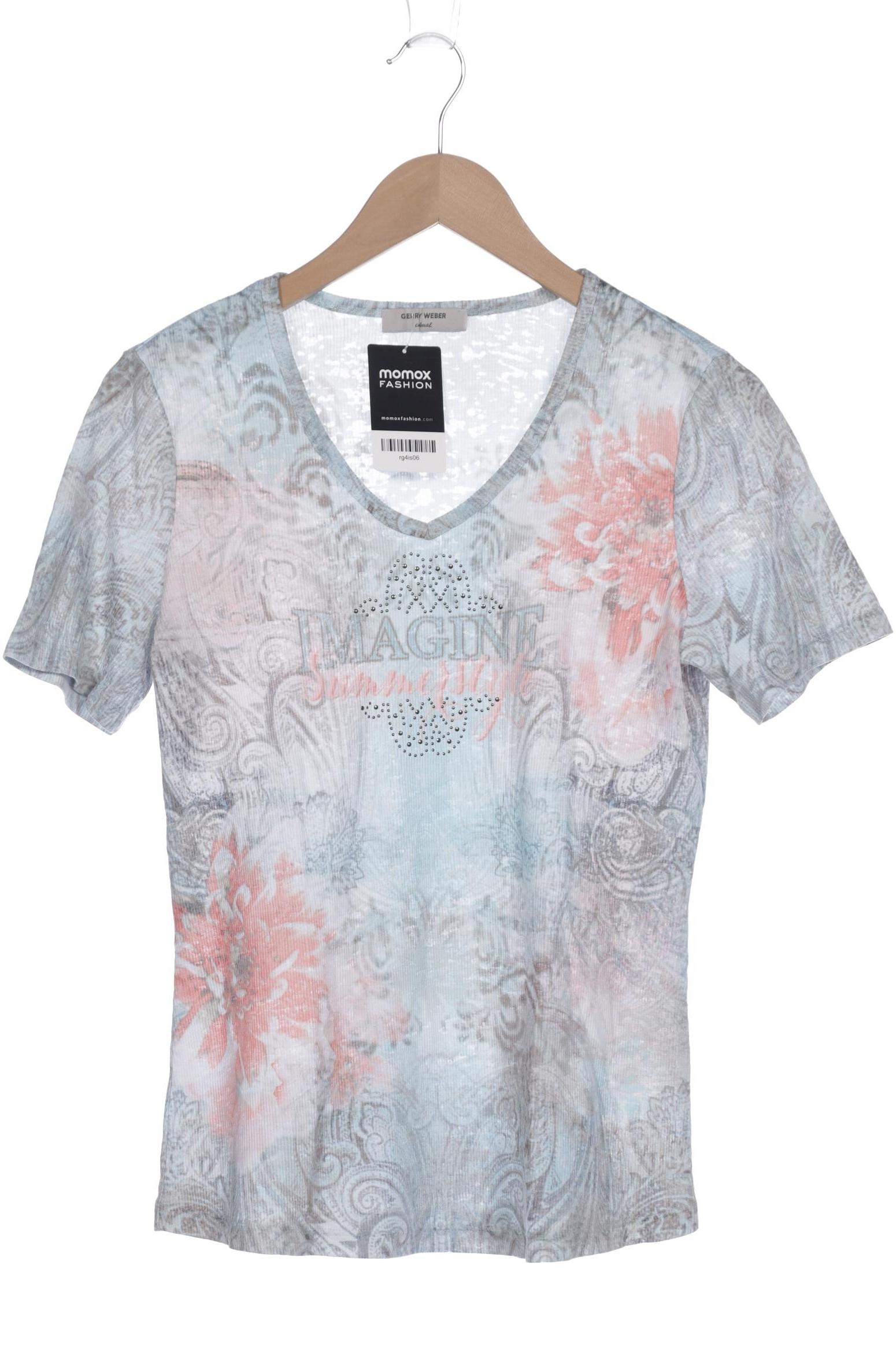 

Gerry Weber Damen T-Shirt, hellgrün, Gr. 64