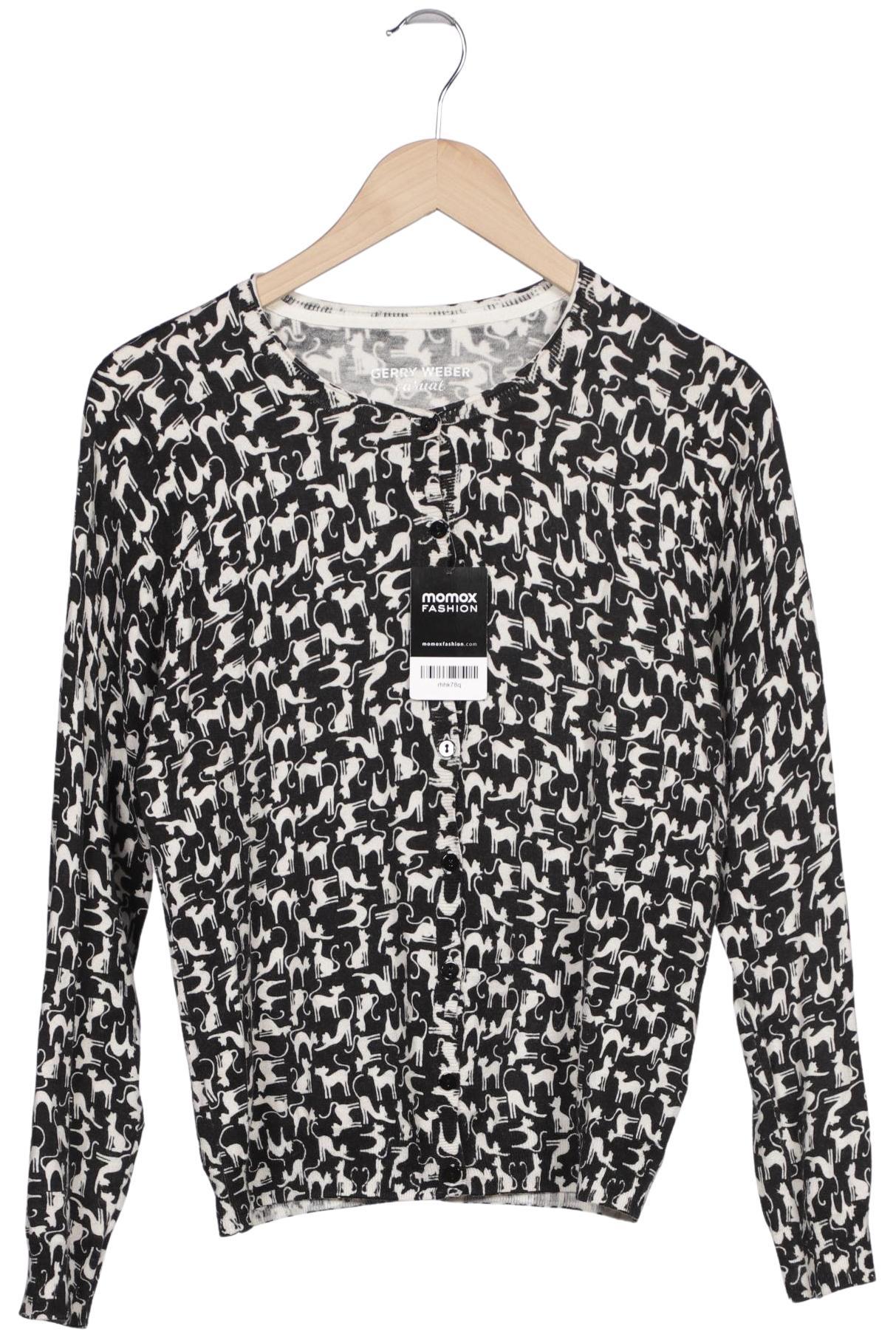 

Gerry Weber Damen Strickjacke, schwarz, Gr. 38