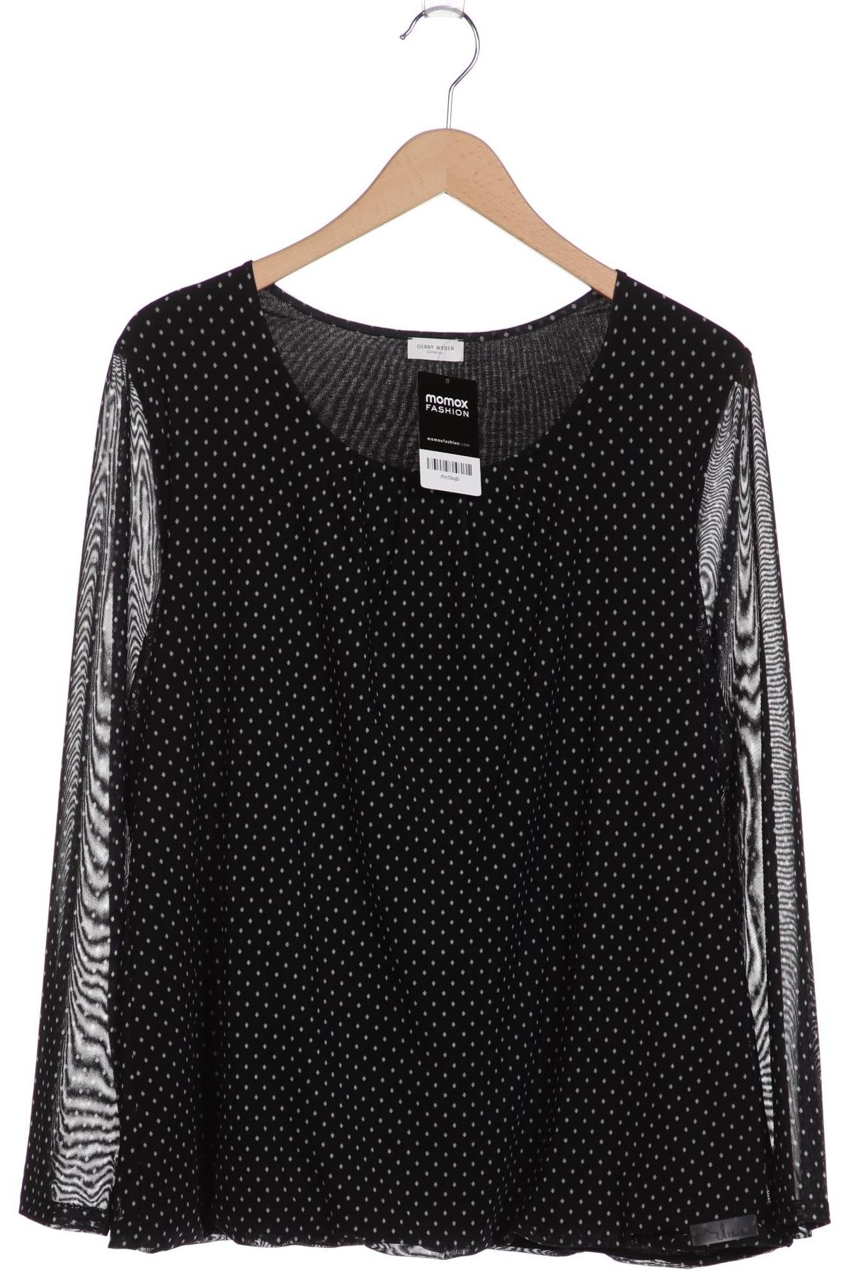 

Gerry Weber Damen Langarmshirt, schwarz, Gr. 46
