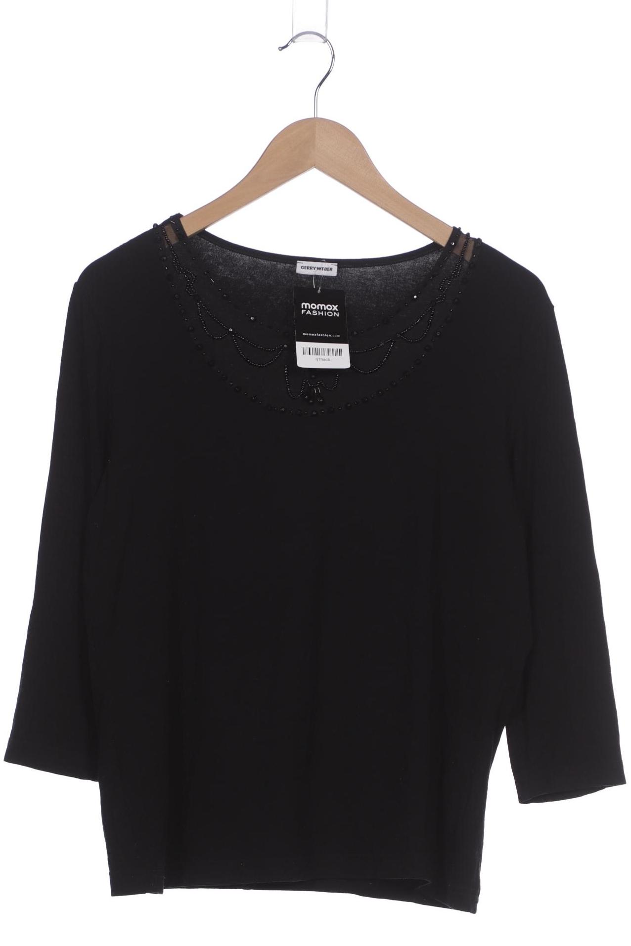 

Gerry Weber Damen Langarmshirt, schwarz, Gr. 42