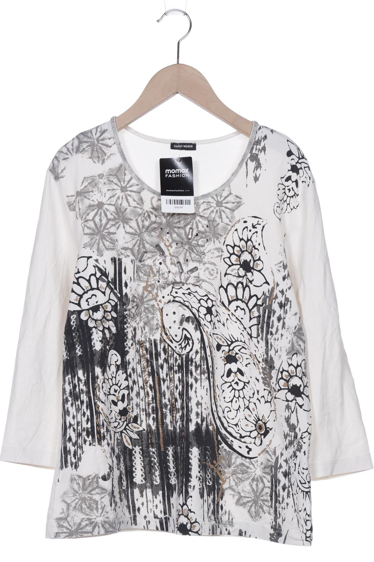

Gerry Weber Damen Langarmshirt, cremeweiß, Gr. 42