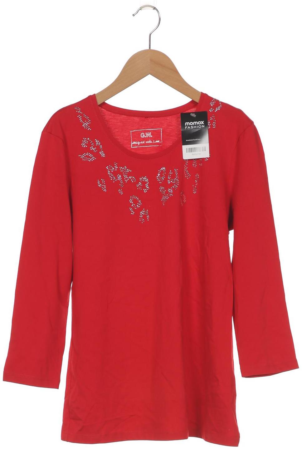 

Gerry Weber Damen Langarmshirt, rot, Gr. 38