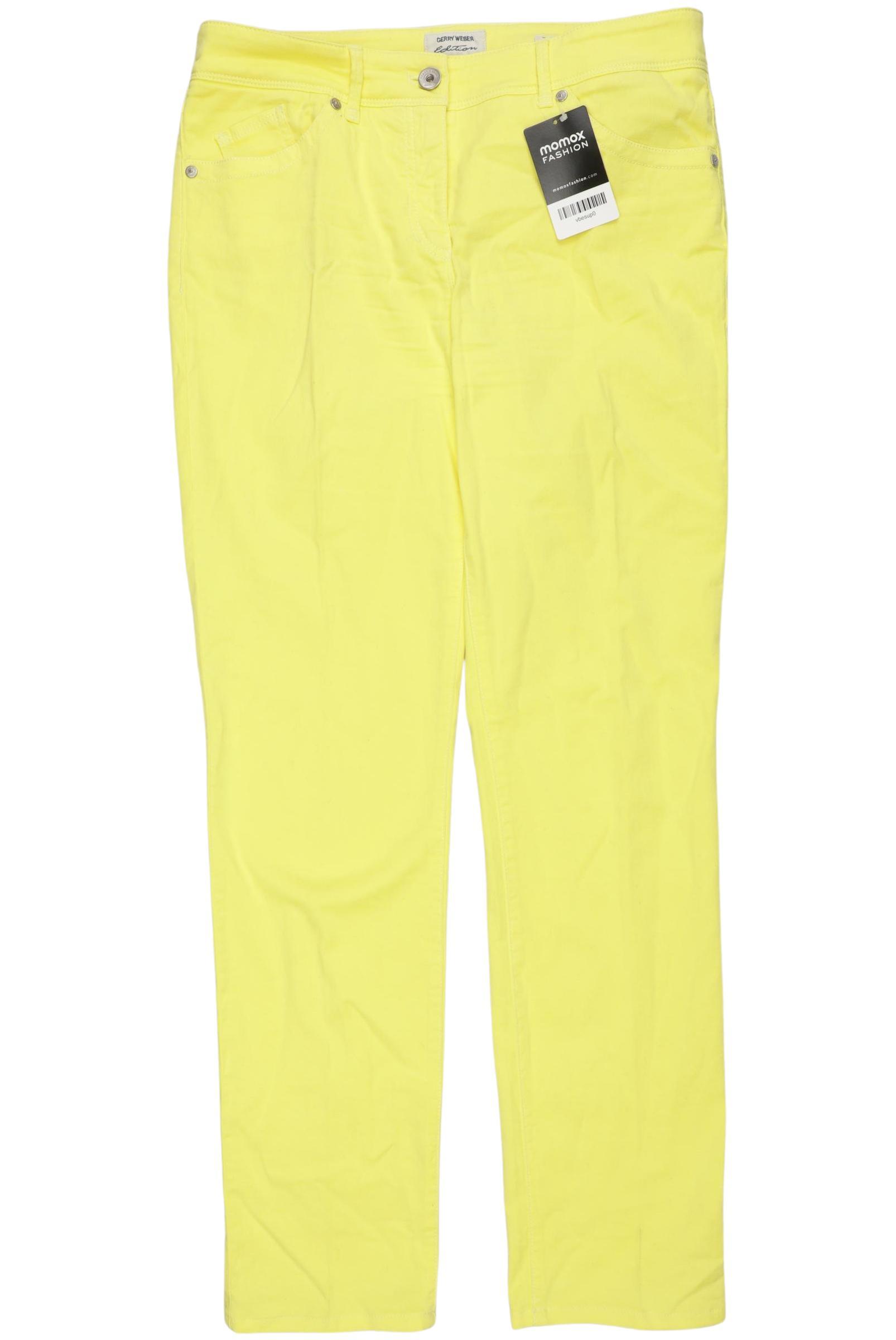 

Gerry Weber Damen Jeans, gelb, Gr. 40
