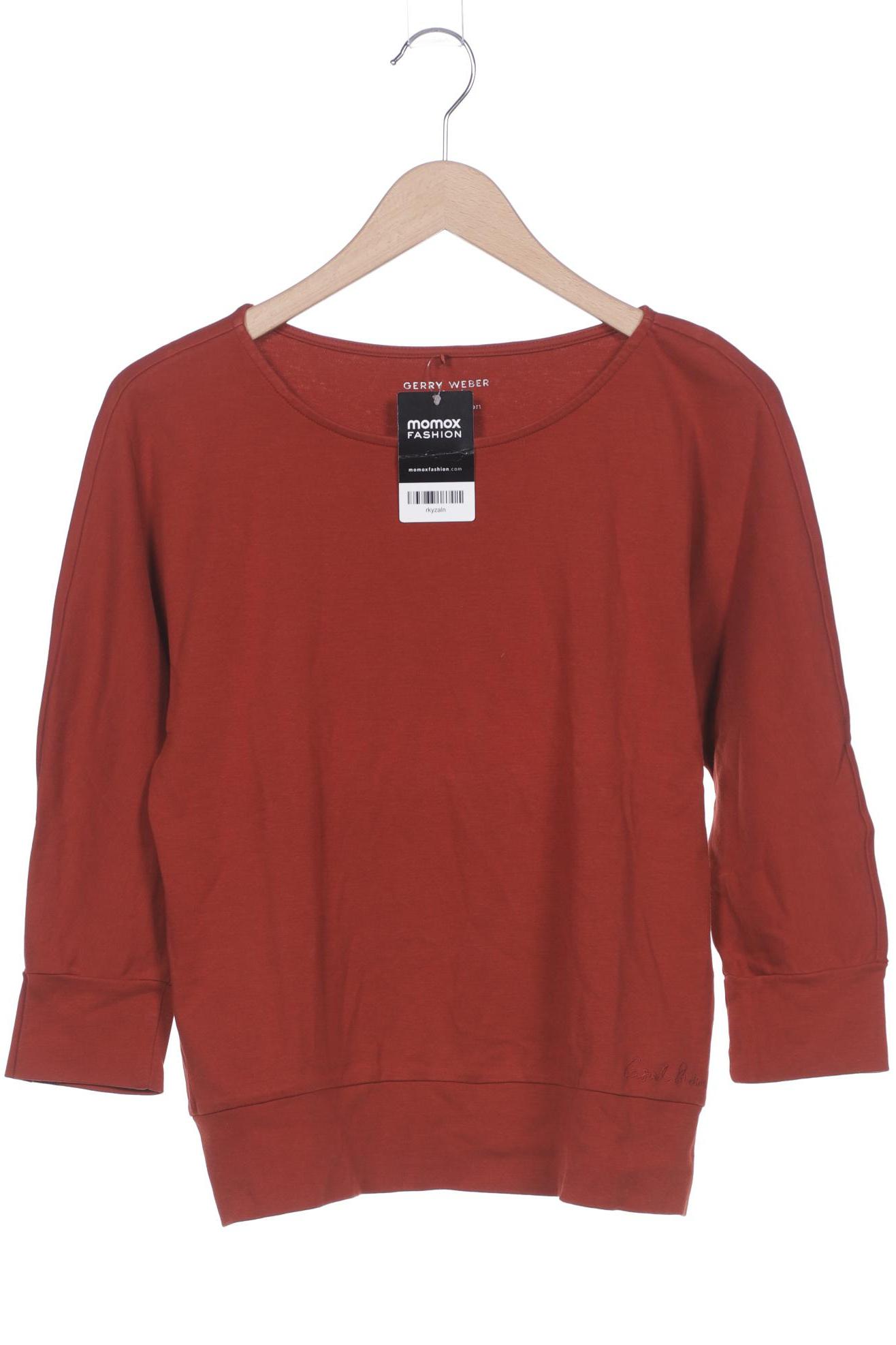 

Gerry Weber Damen Langarmshirt, orange, Gr. 38