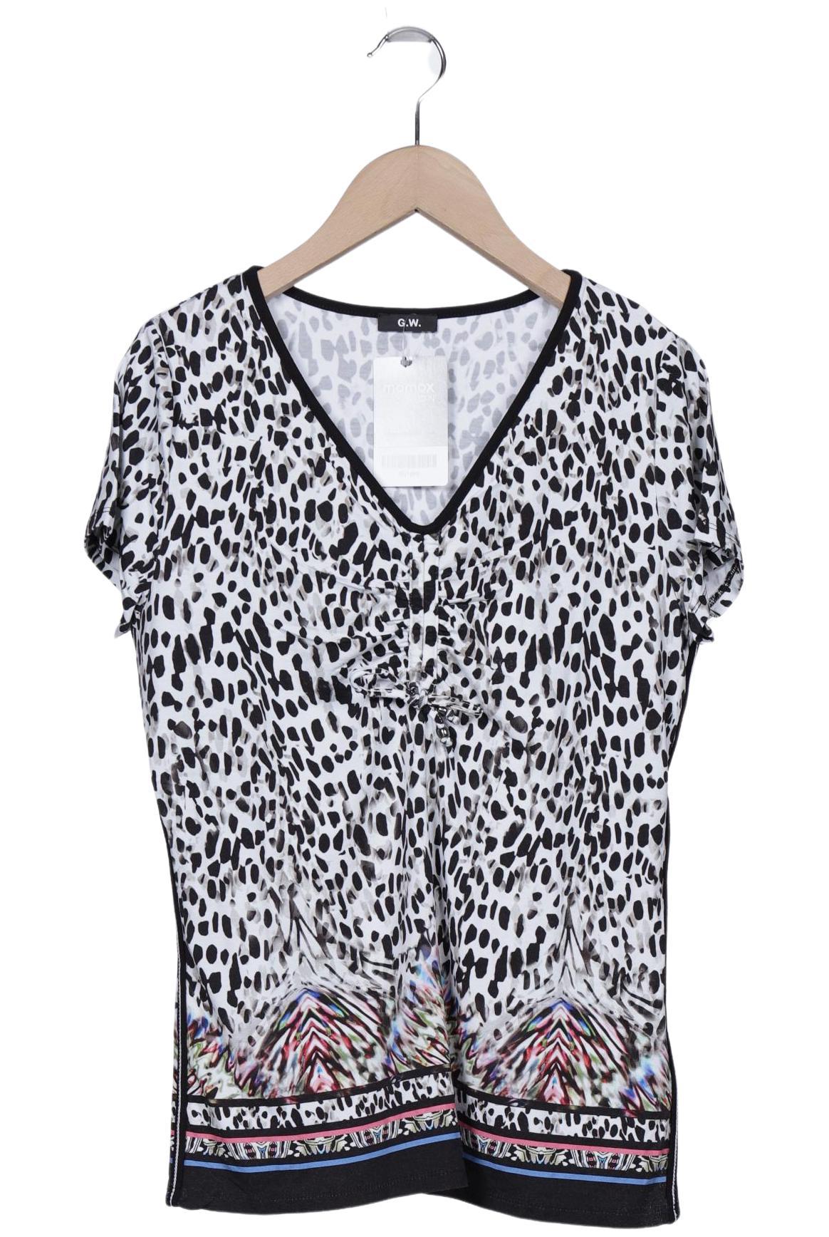 

Gerry Weber Damen T-Shirt, mehrfarbig, Gr. 38