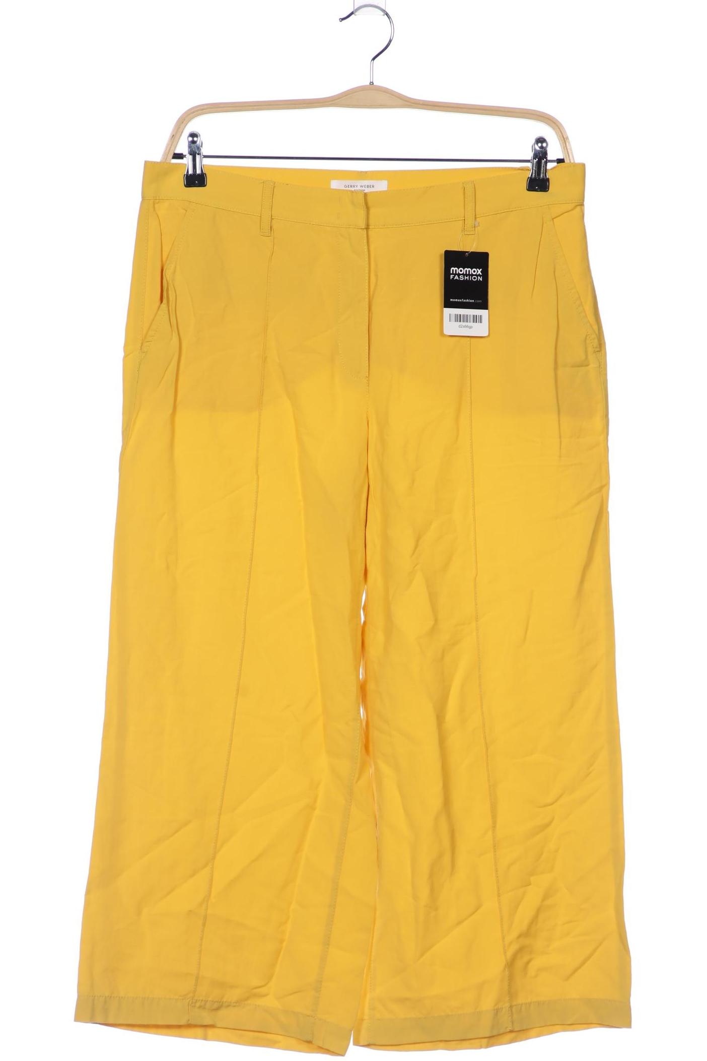 

Gerry Weber Damen Stoffhose, gelb, Gr. 35