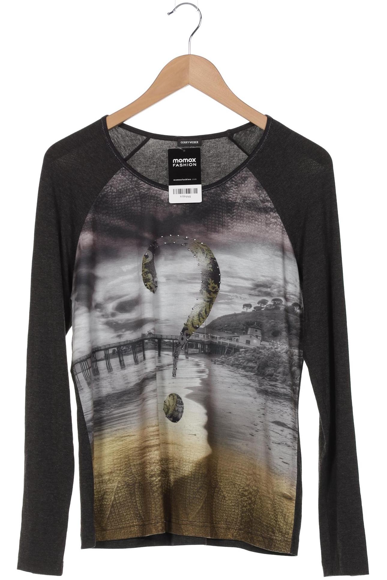 

Gerry Weber Damen Langarmshirt, grau, Gr. 44