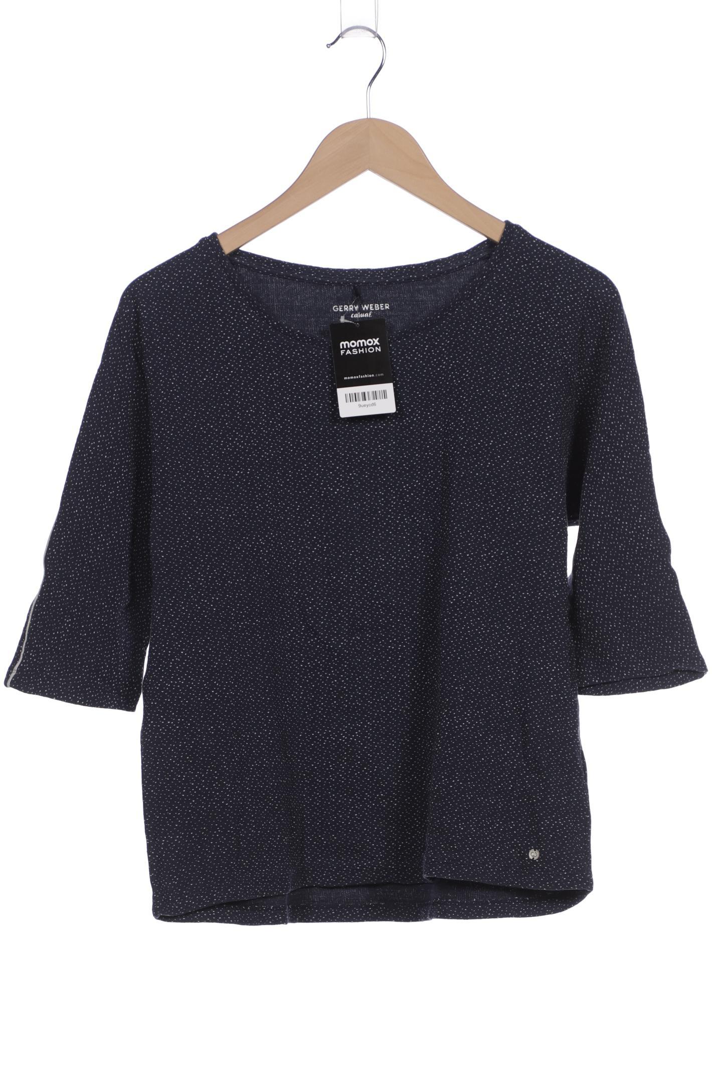 

Gerry Weber Damen Langarmshirt, marineblau, Gr. 42