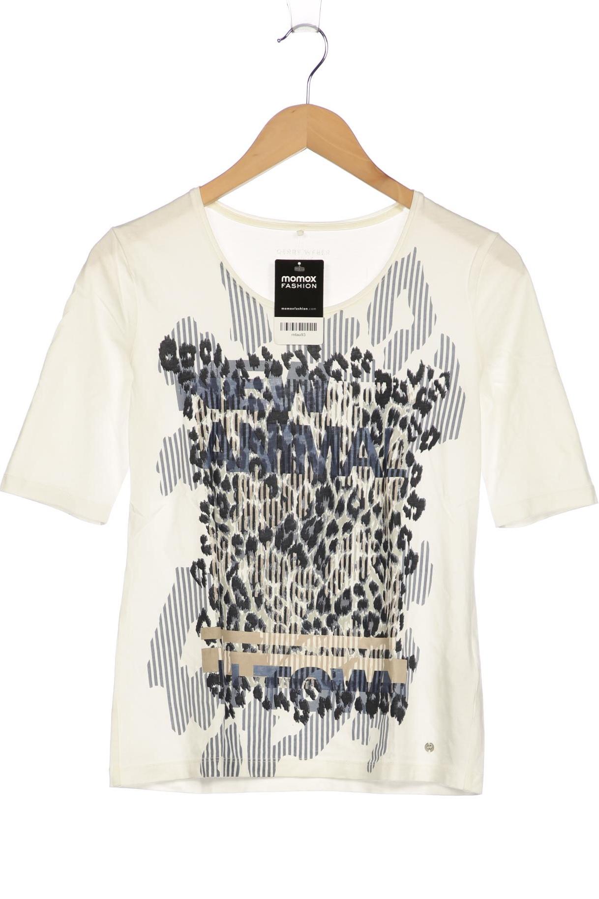 

Gerry Weber Damen T-Shirt, weiß, Gr. 36