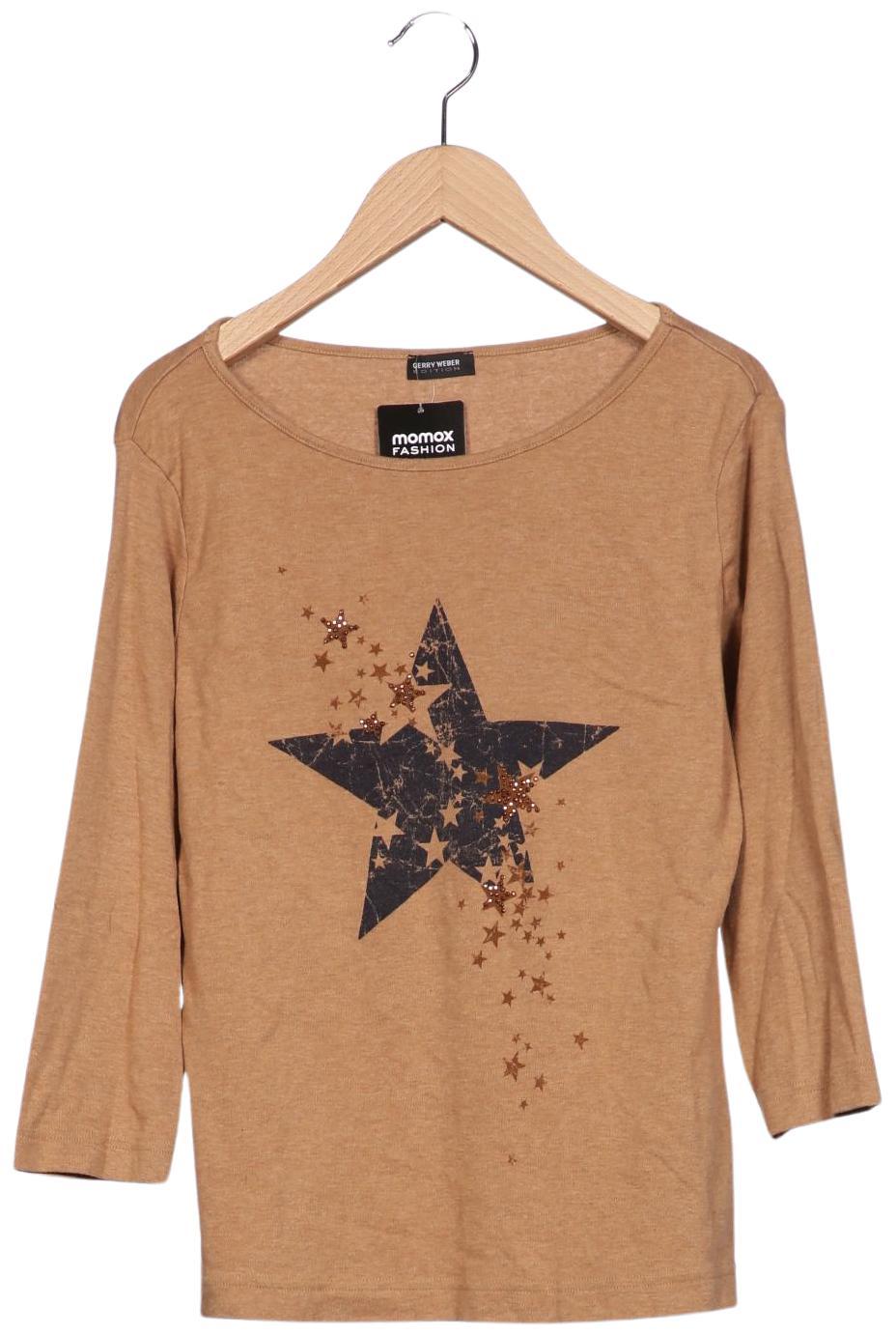 

Gerry Weber Damen Langarmshirt, beige, Gr. 38