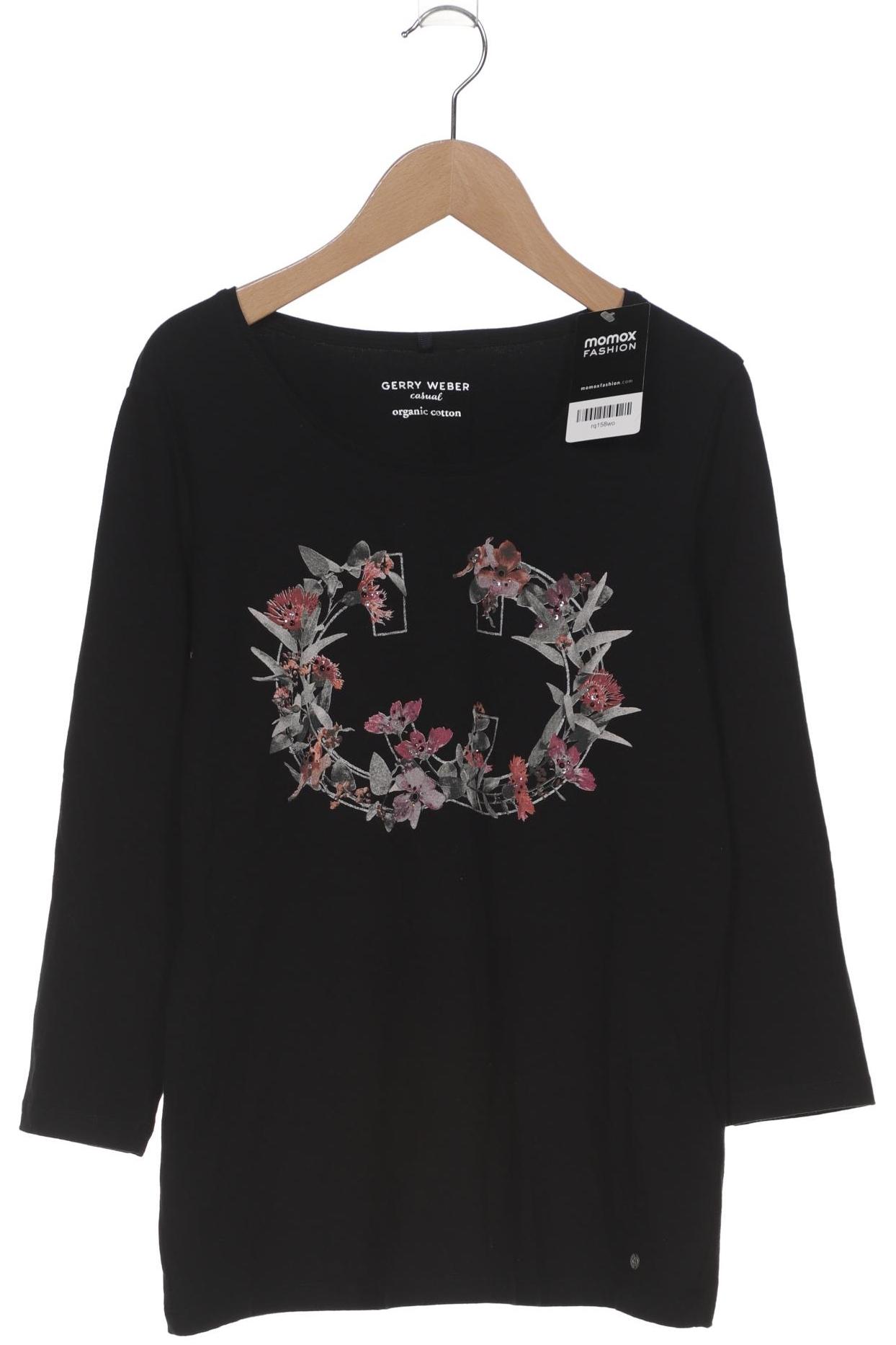

Gerry Weber Damen Langarmshirt, schwarz, Gr. 36
