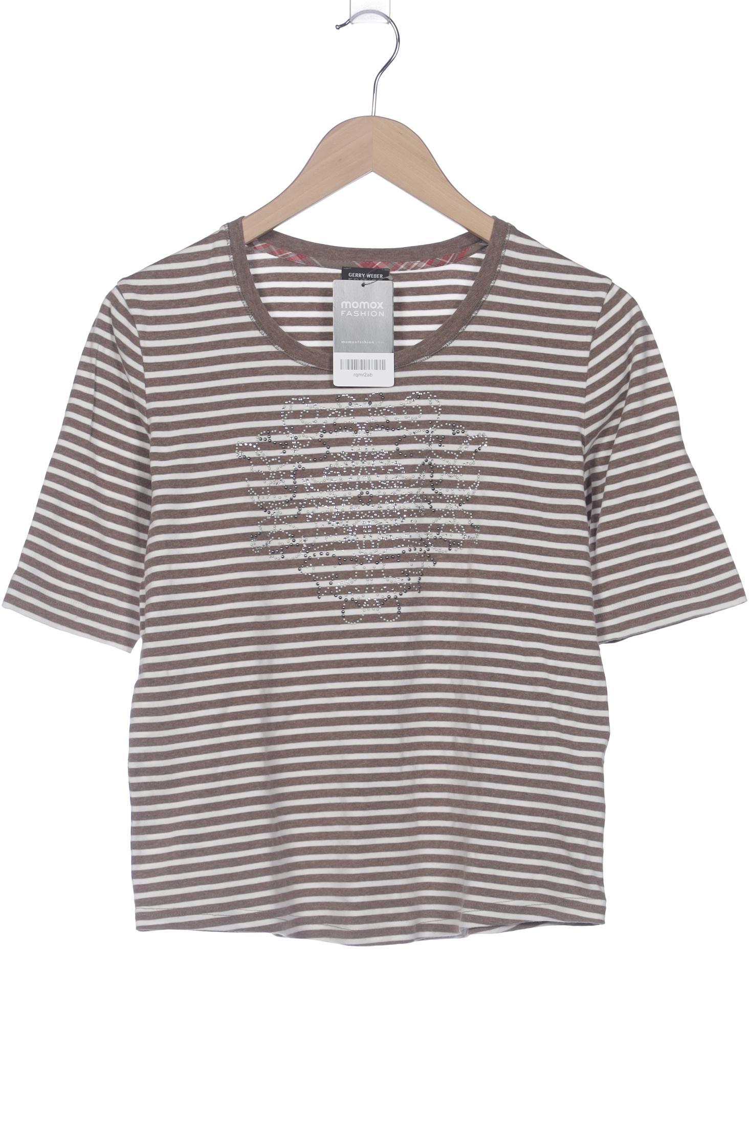 

Gerry Weber Damen T-Shirt, braun, Gr. 40