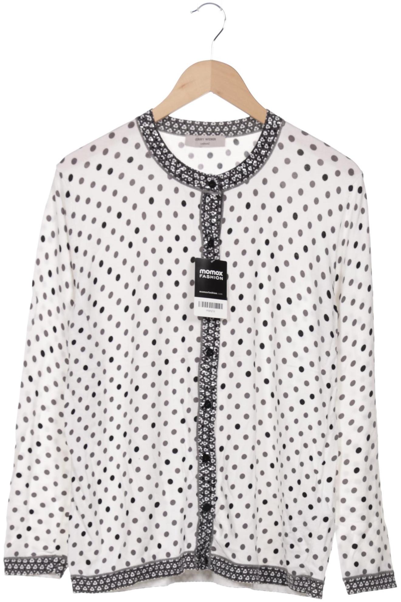 

Gerry Weber Damen Strickjacke, weiß, Gr. 44