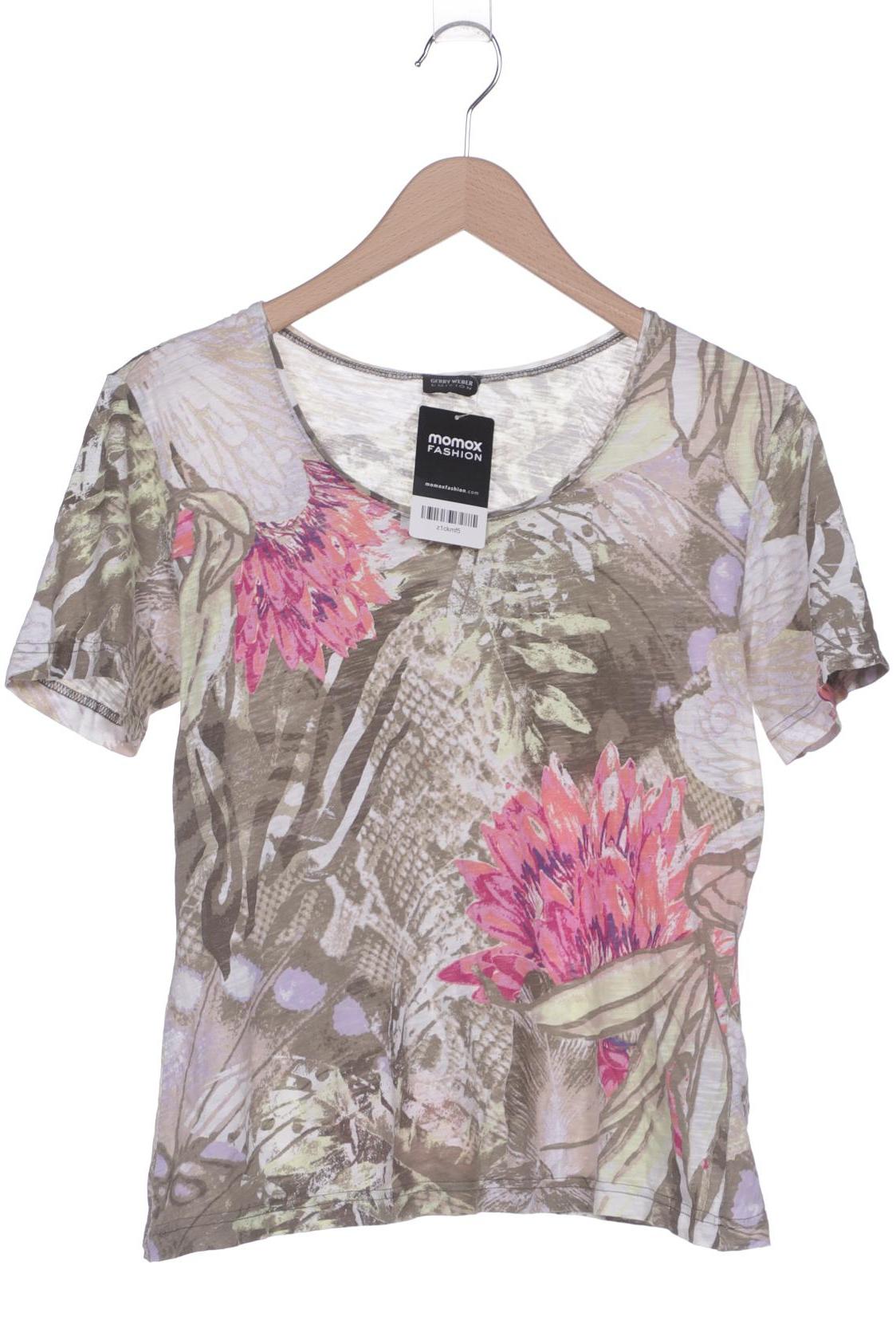 

Gerry Weber Damen T-Shirt, mehrfarbig, Gr. 38