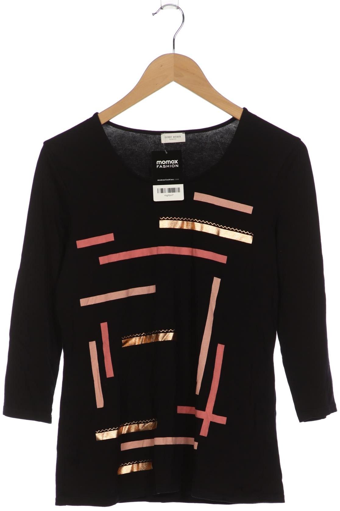 

Gerry Weber Damen Langarmshirt, schwarz, Gr. 38