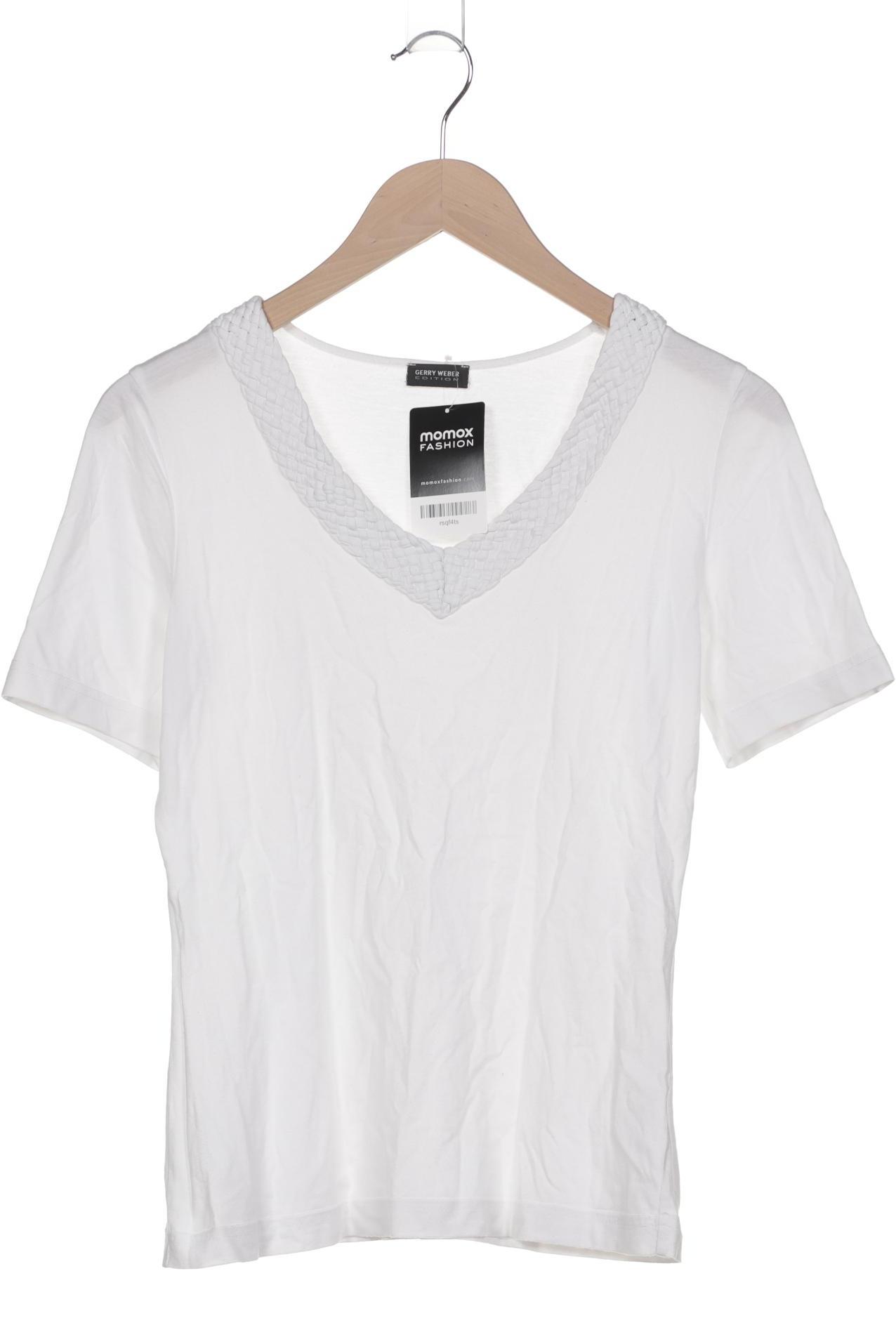 

Gerry Weber Damen T-Shirt, weiß, Gr. 38