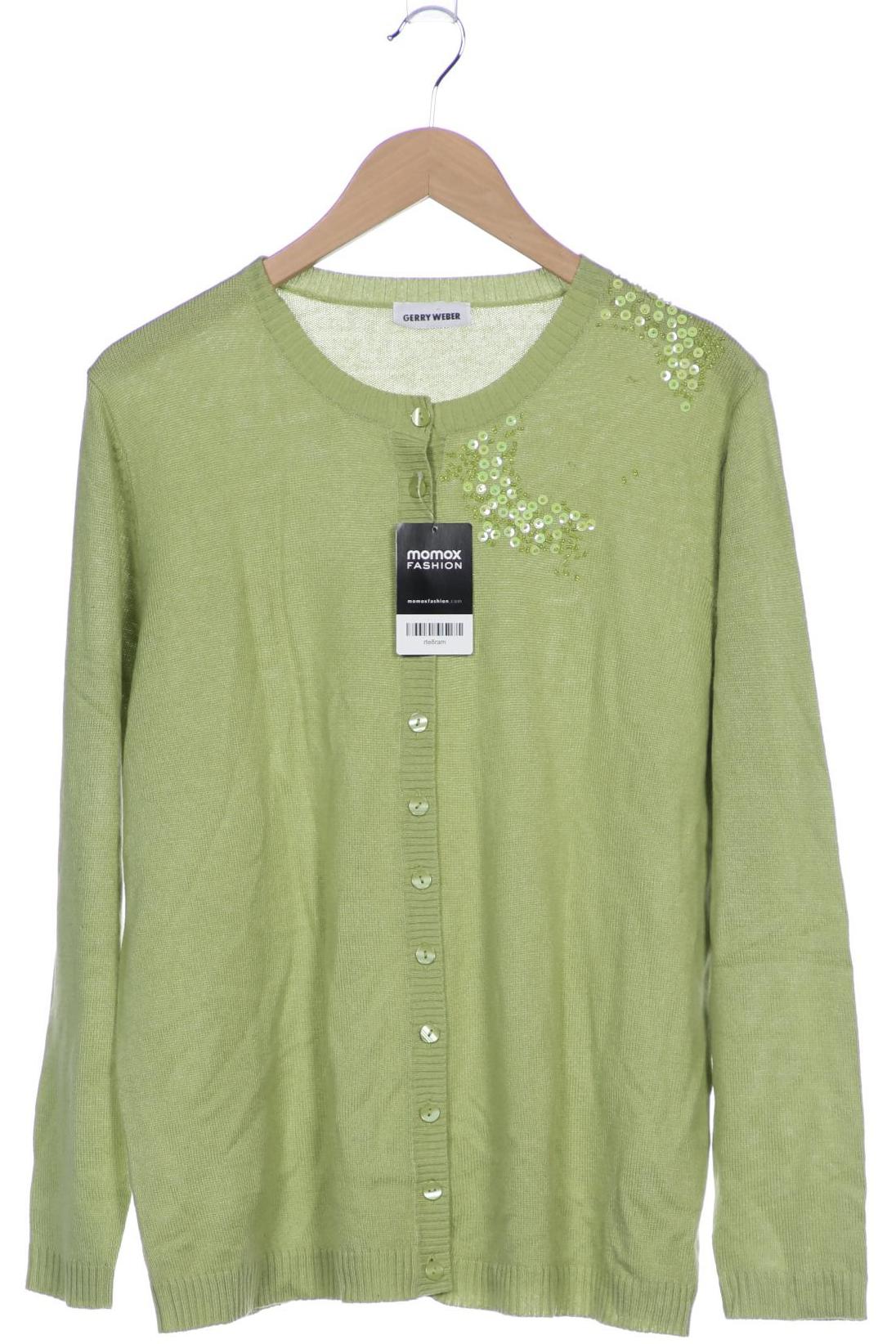 

Gerry Weber Damen Strickjacke, hellgrün, Gr. 44