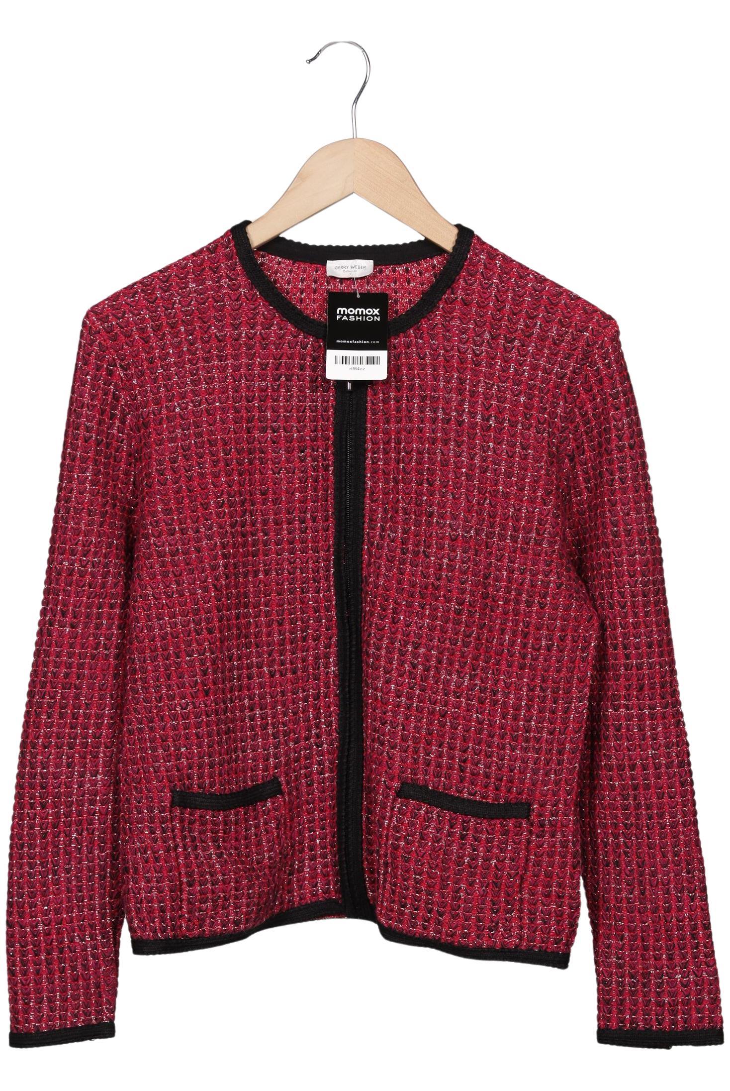 

Gerry Weber Damen Strickjacke, rot, Gr. 40