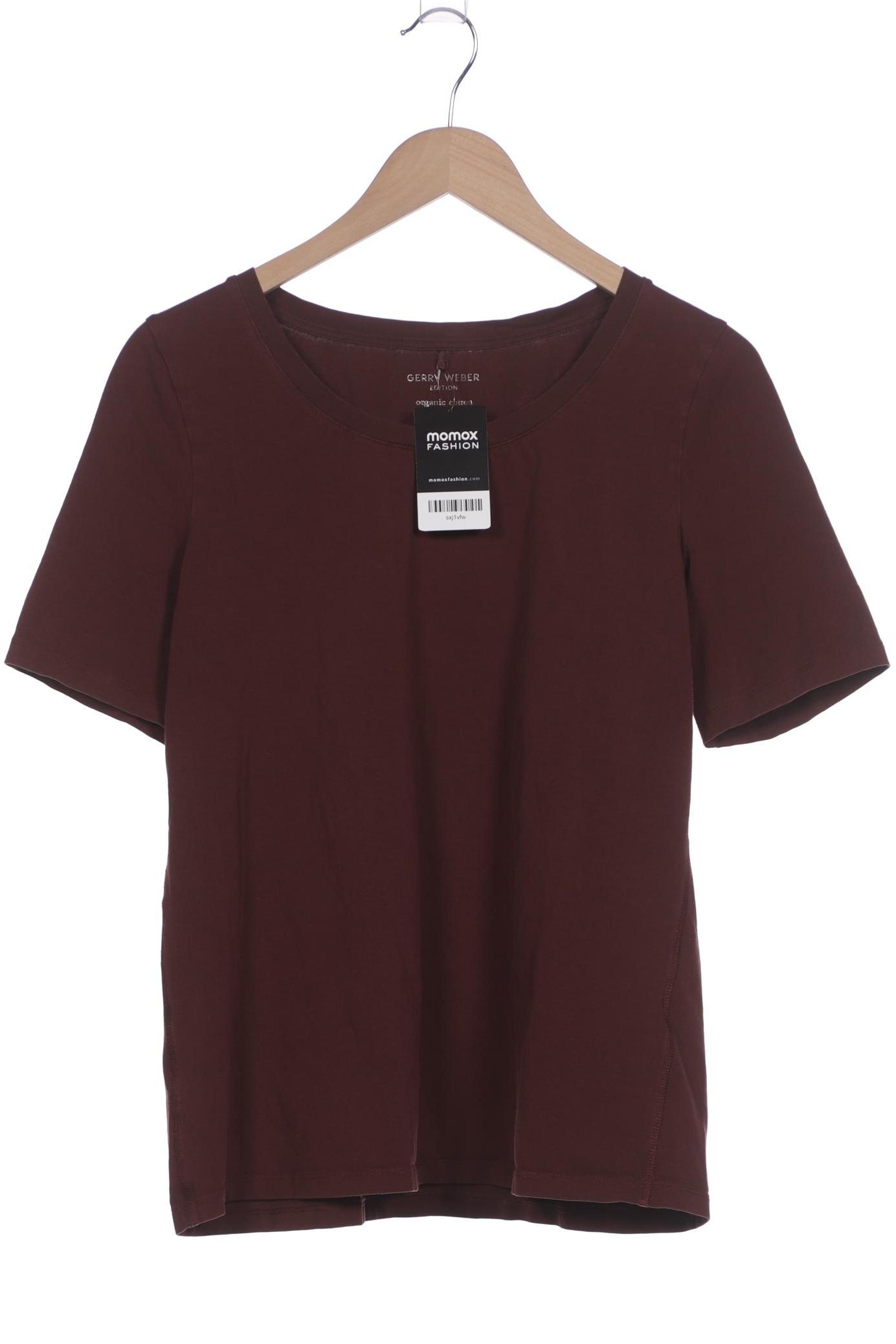 

Gerry Weber Damen T-Shirt, bordeaux, Gr. 44