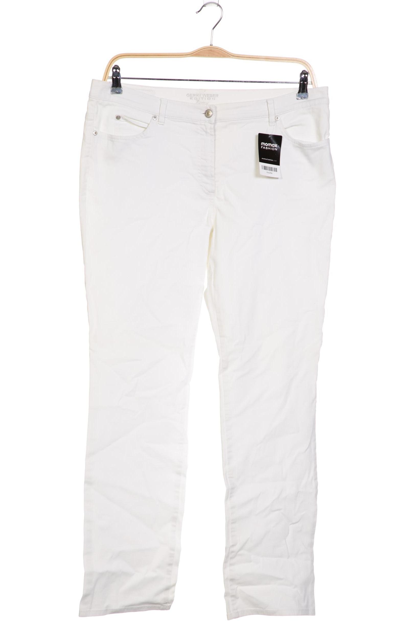 

Gerry Weber Damen Jeans, weiß, Gr. 35