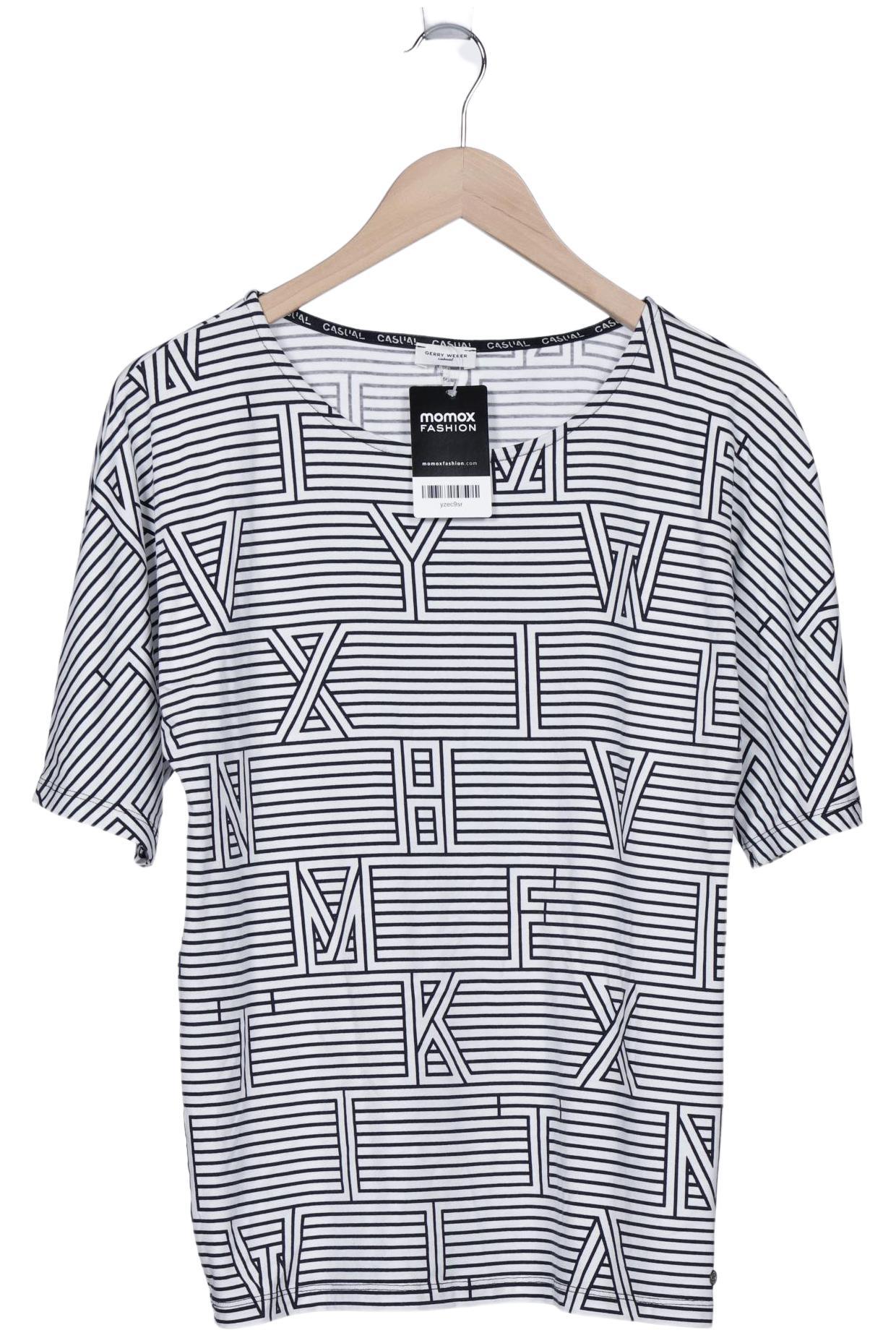 

Gerry Weber Damen T-Shirt, weiß, Gr. 38