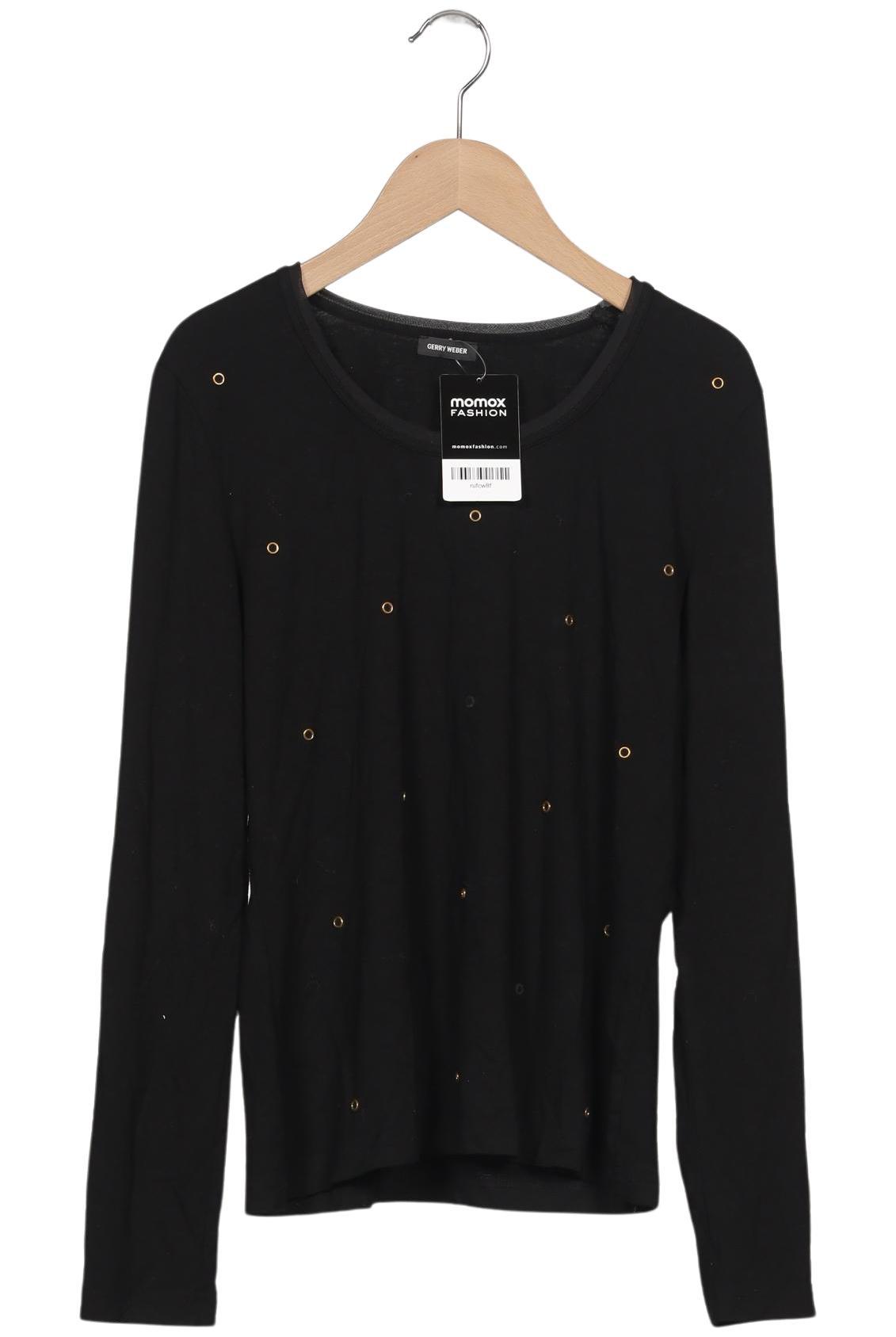 

Gerry Weber Damen Langarmshirt, schwarz, Gr. 38