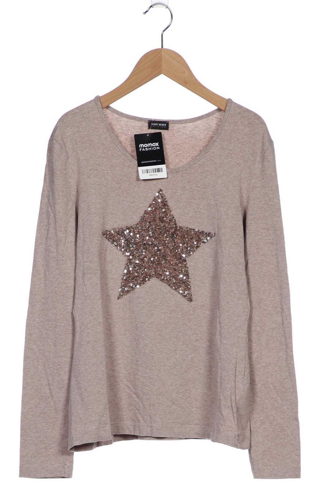 

Gerry Weber Damen Langarmshirt, beige, Gr. 38