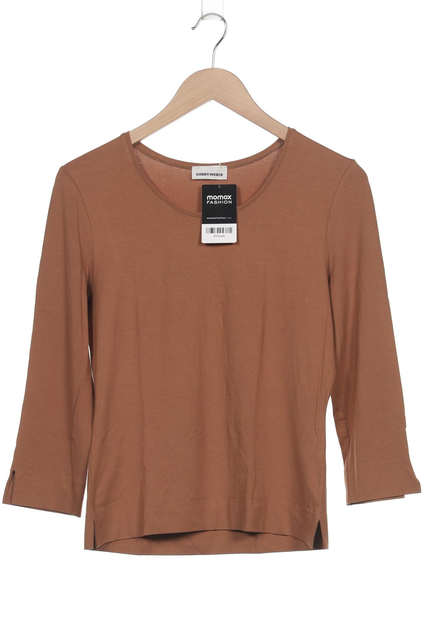 

Gerry Weber Damen Langarmshirt, braun, Gr. 38