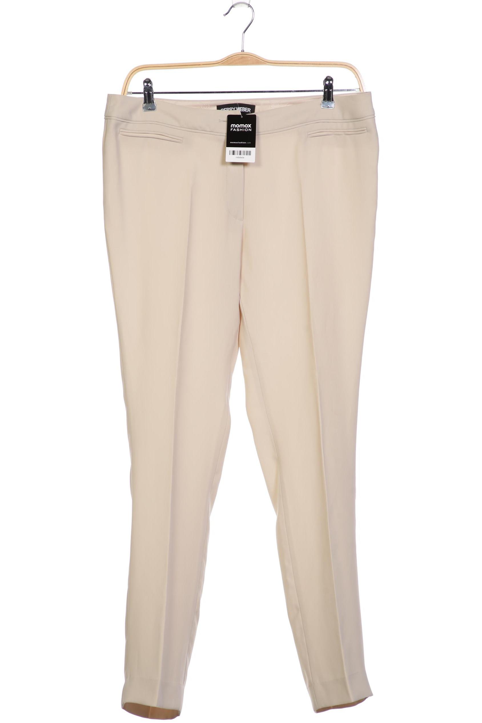 

Gerry Weber Damen Stoffhose, beige, Gr. 44